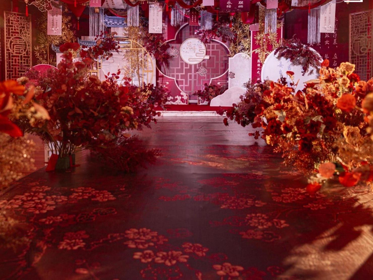 两姓联姻  良缘永结   六安花海阁