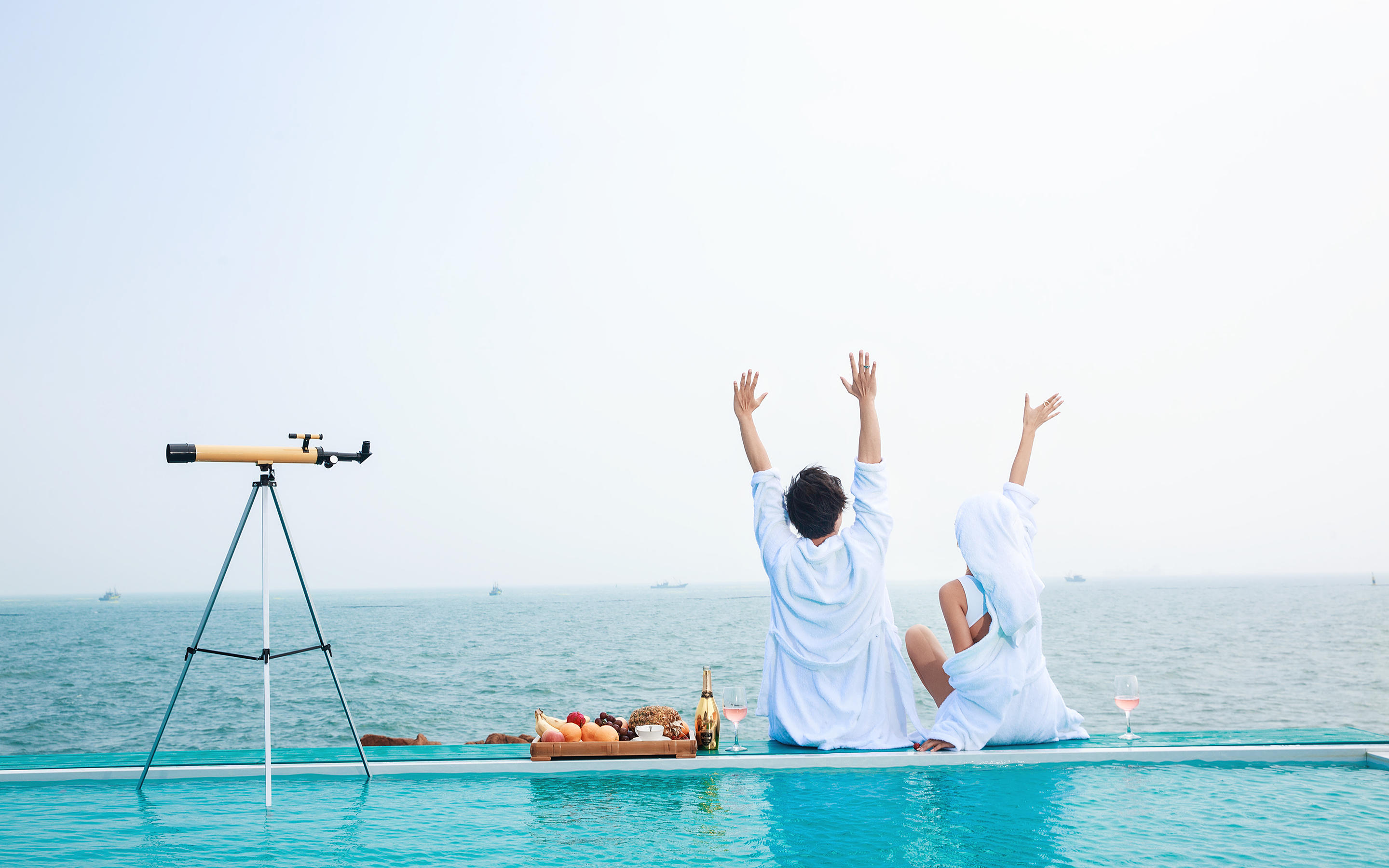 《海天一线-海景婚纱照》