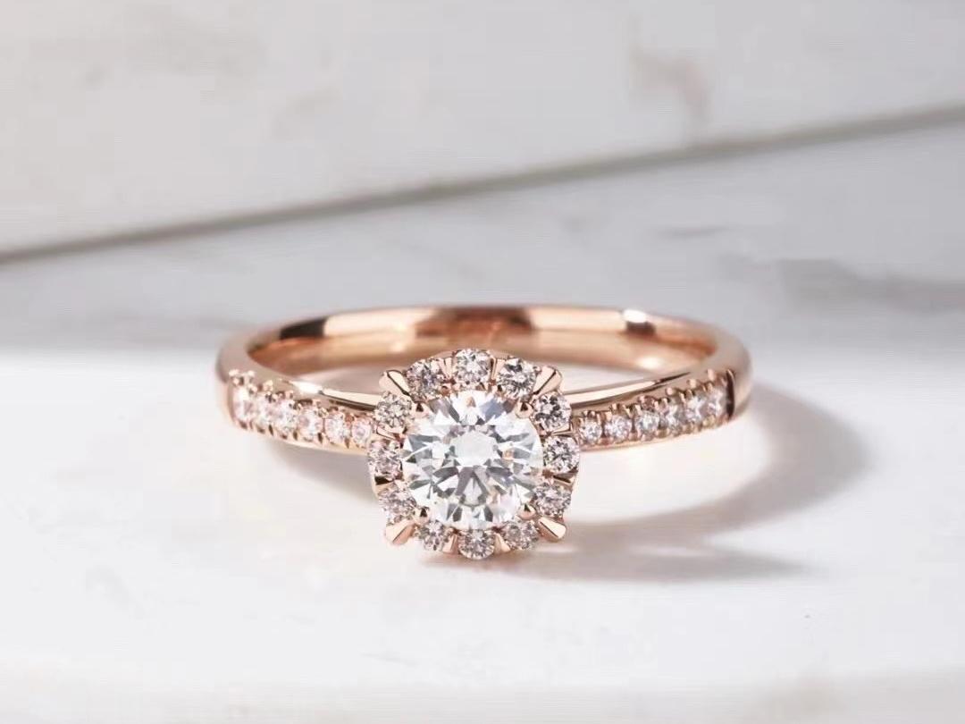 米兰珠宝——18K钻石女戒