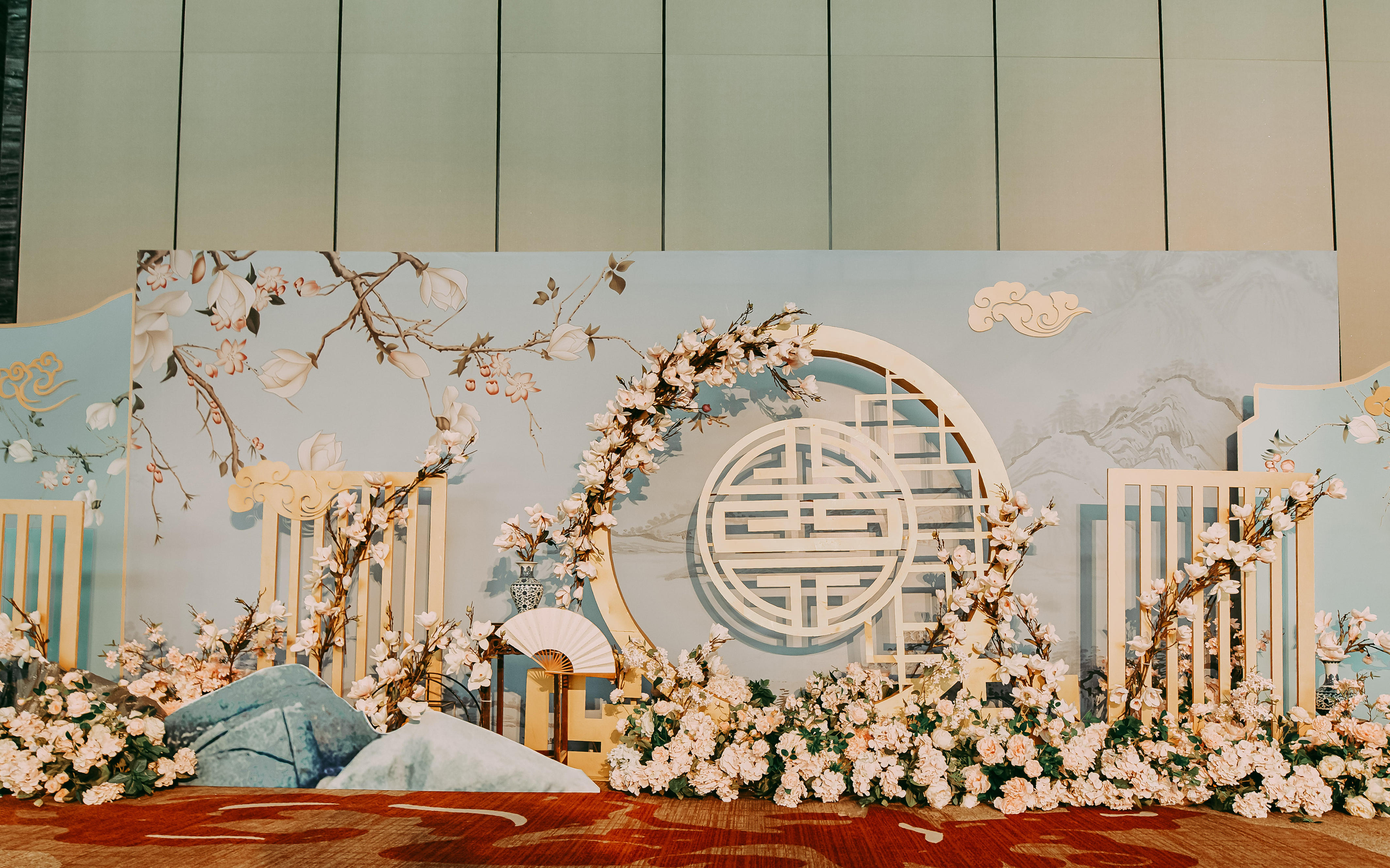 2019新中式-蓝色文艺中国风婚礼