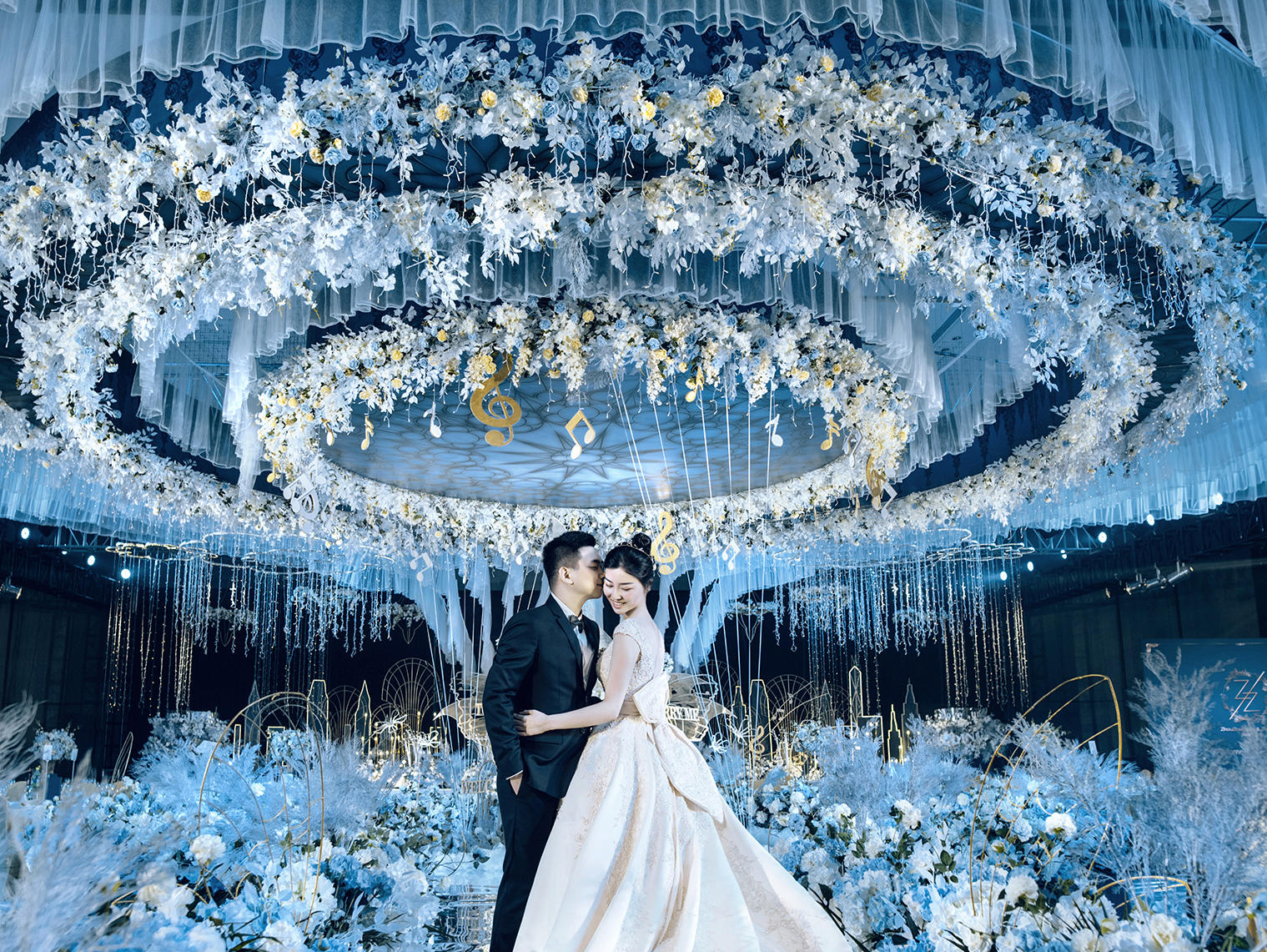 【得偶婚礼】浪漫蓝色系~真爱永恒  一价全包
