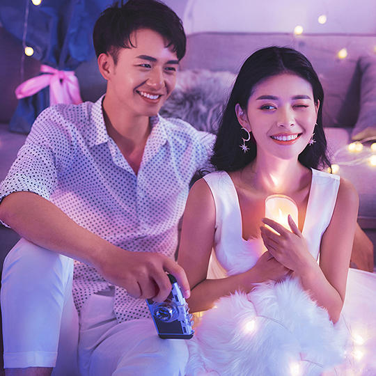 2021年6月3号非凡婚纱摄影内景夜景主题