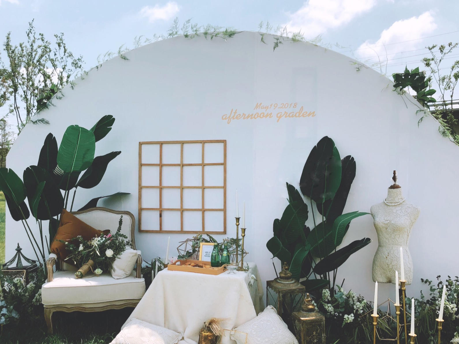 宿迁户外婚礼ins风格 小清新婚礼