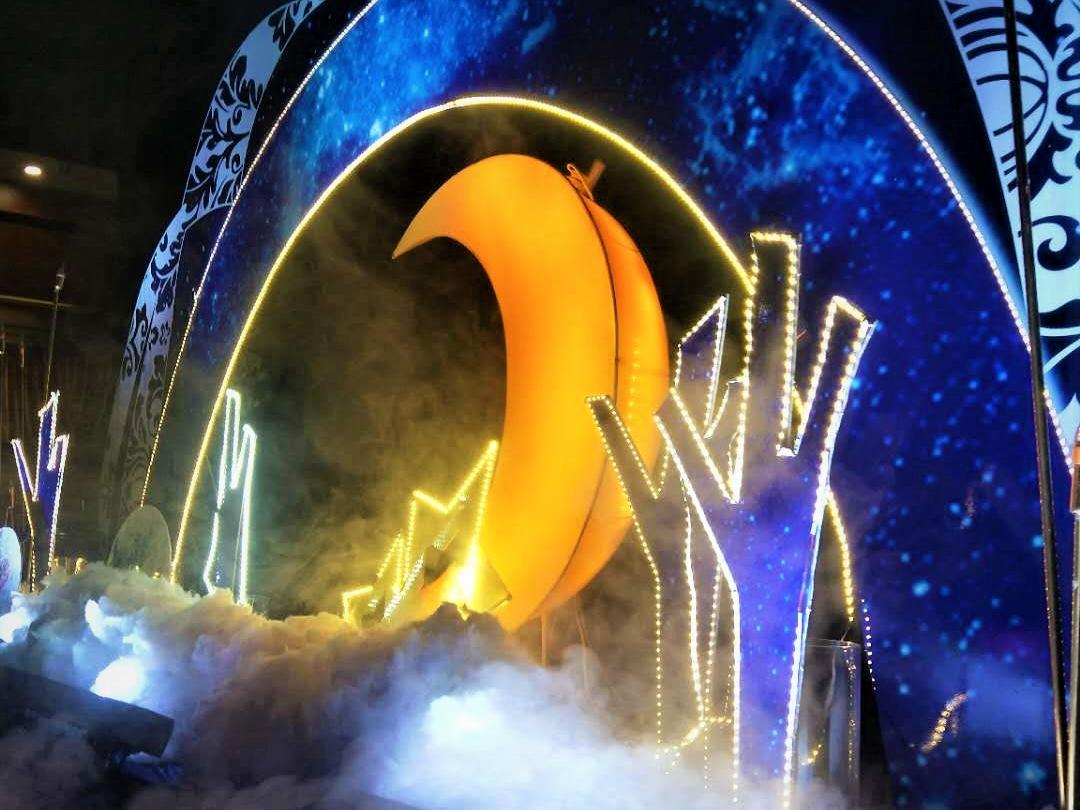 【媛媛婚礼】梦幻星空主题婚礼为您呈上