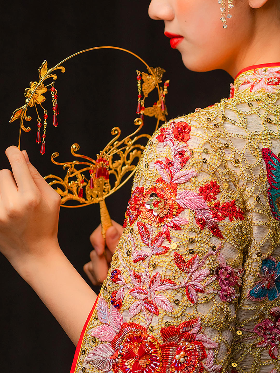 MORNING婚纱【品质手工中式