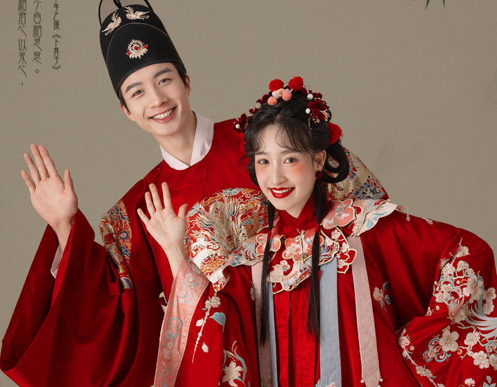 誰家的大小姐出嫁啦？青梅竹馬CP感絕了??