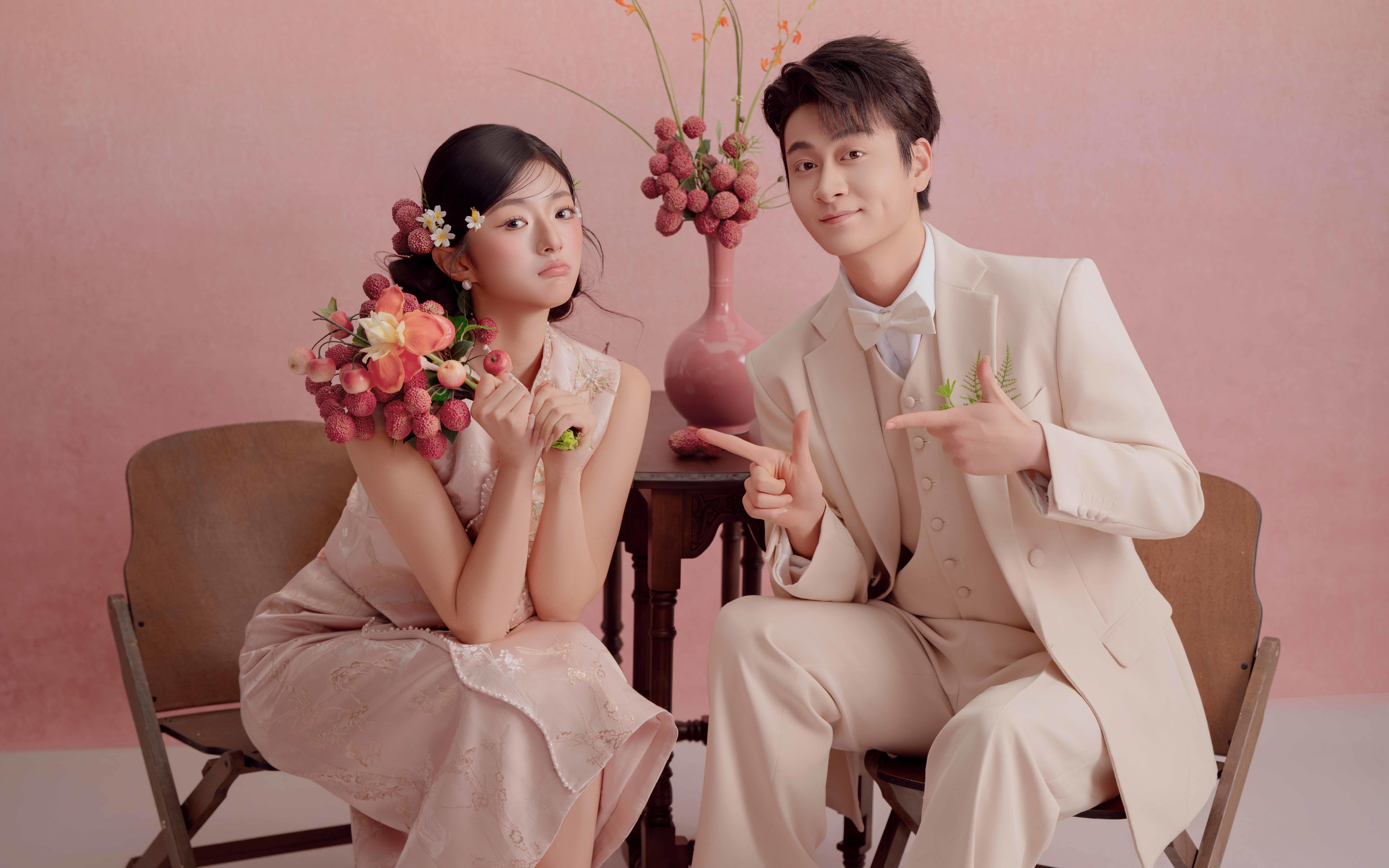 少女本命新中式婚紗照