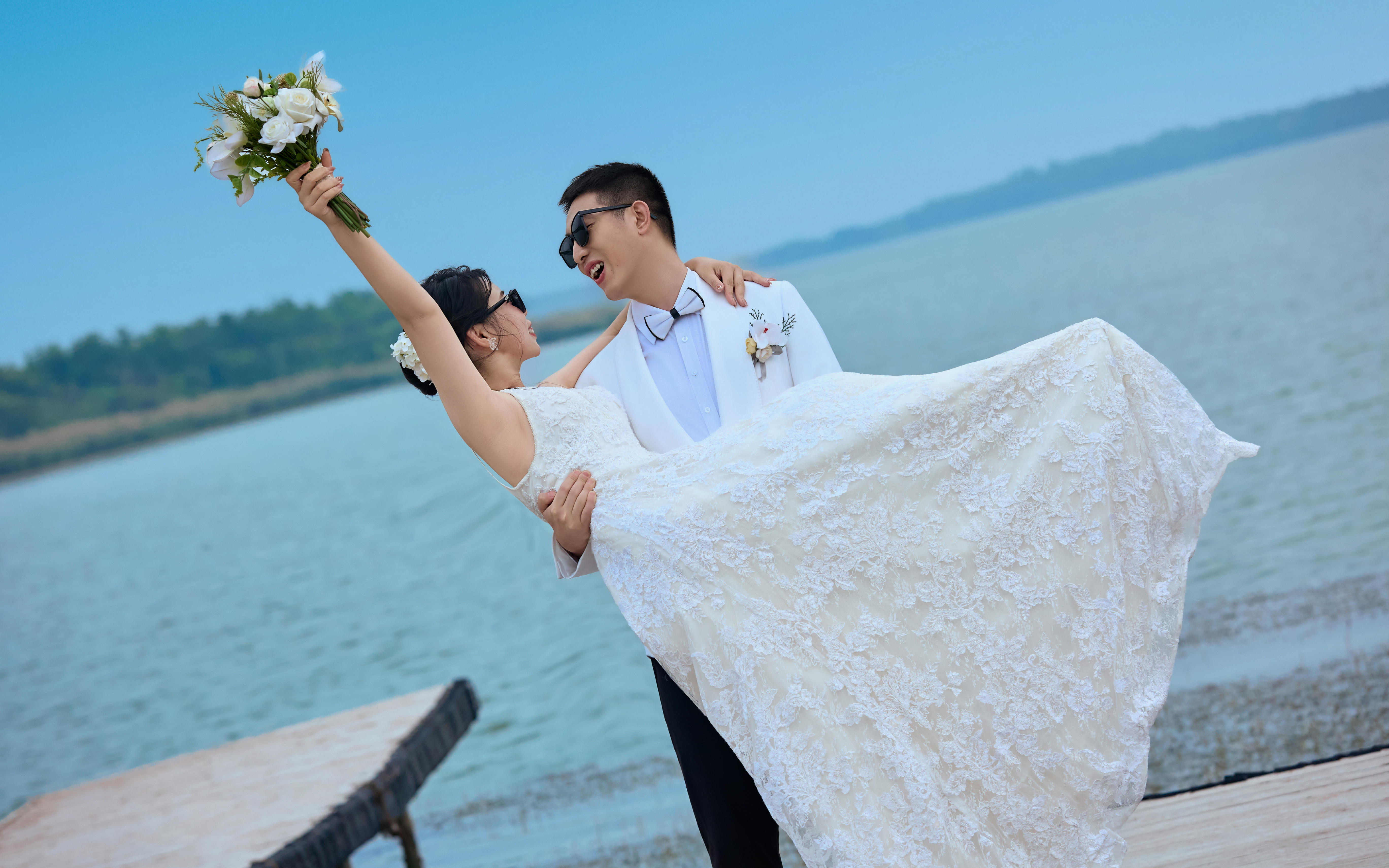 明星客照--海邊浪漫