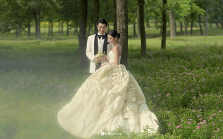 掉进绿野仙踪的森系婚纱照，泰安备婚必拍