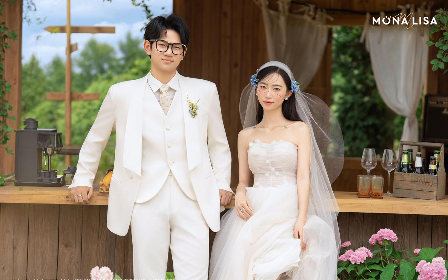 ???♀?清新松弛感婚照模板！童話感爆棚