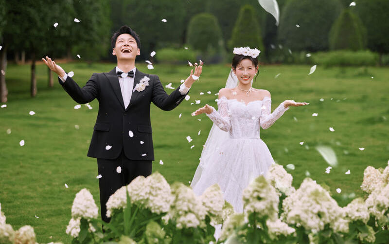 難不心動(dòng)啊！甜蜜的森系ins風(fēng)婚紗照！