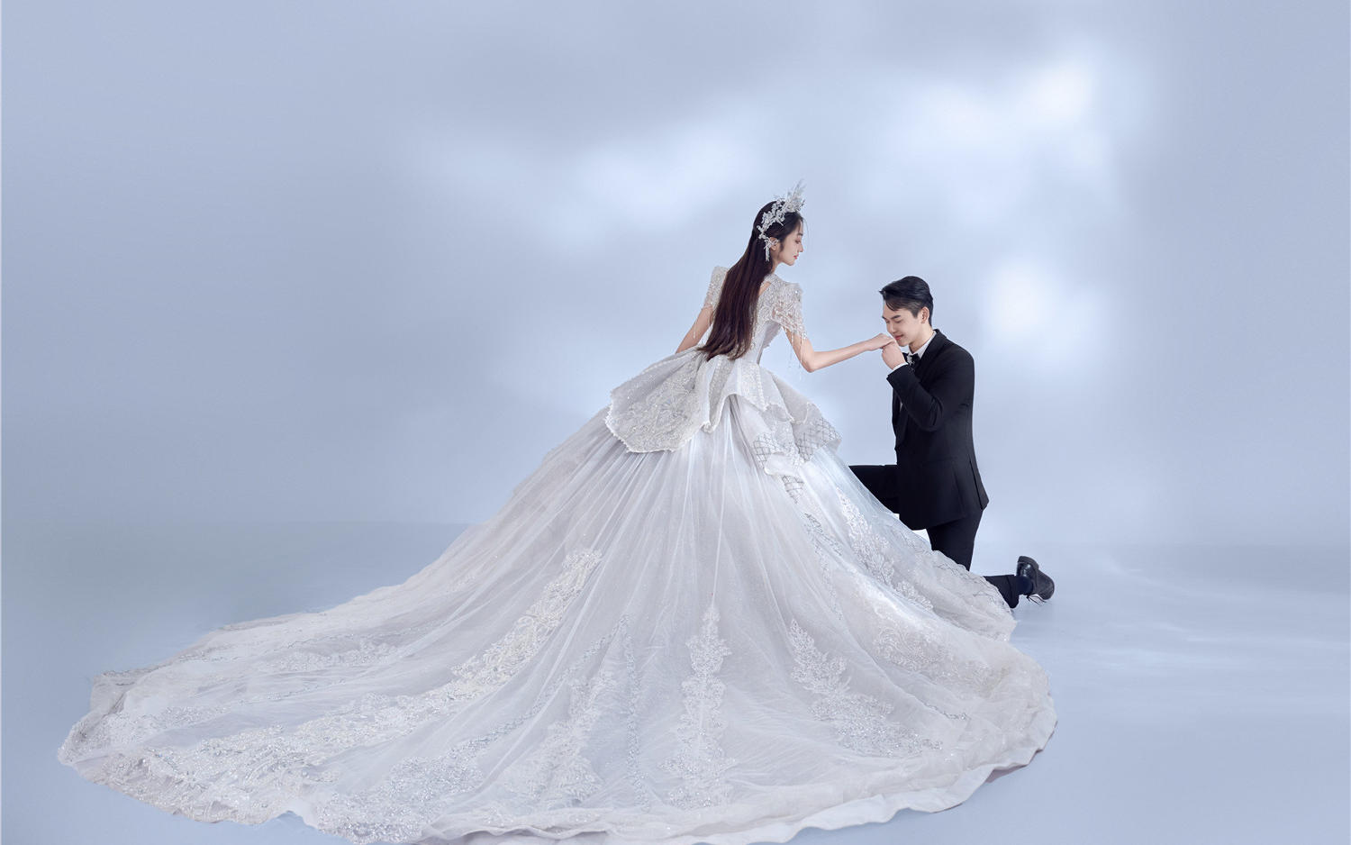 【西北龙摄影】一眼沦陷的光影主纱婚纱照
