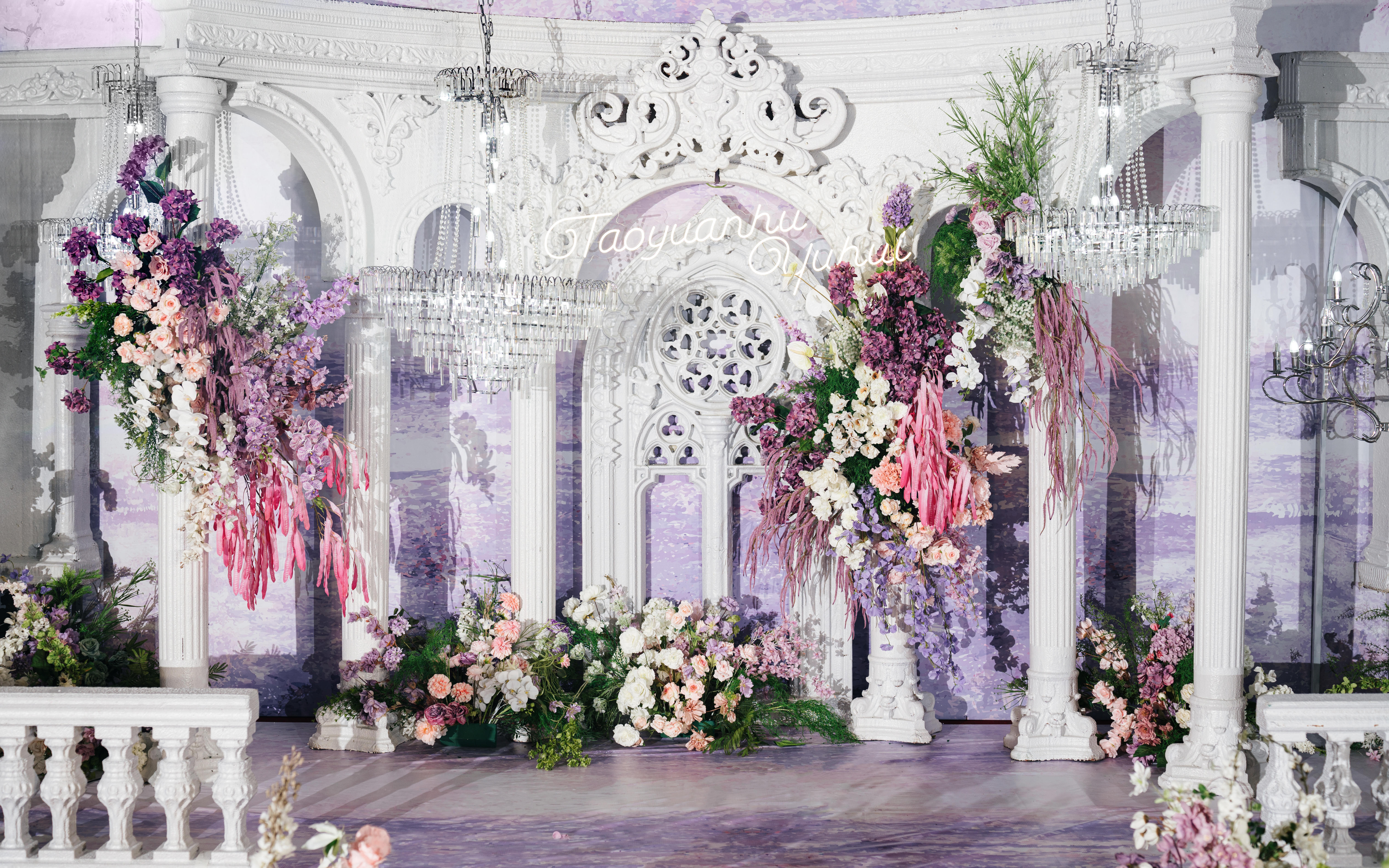 莫奈风紫境·立体花园雕琢