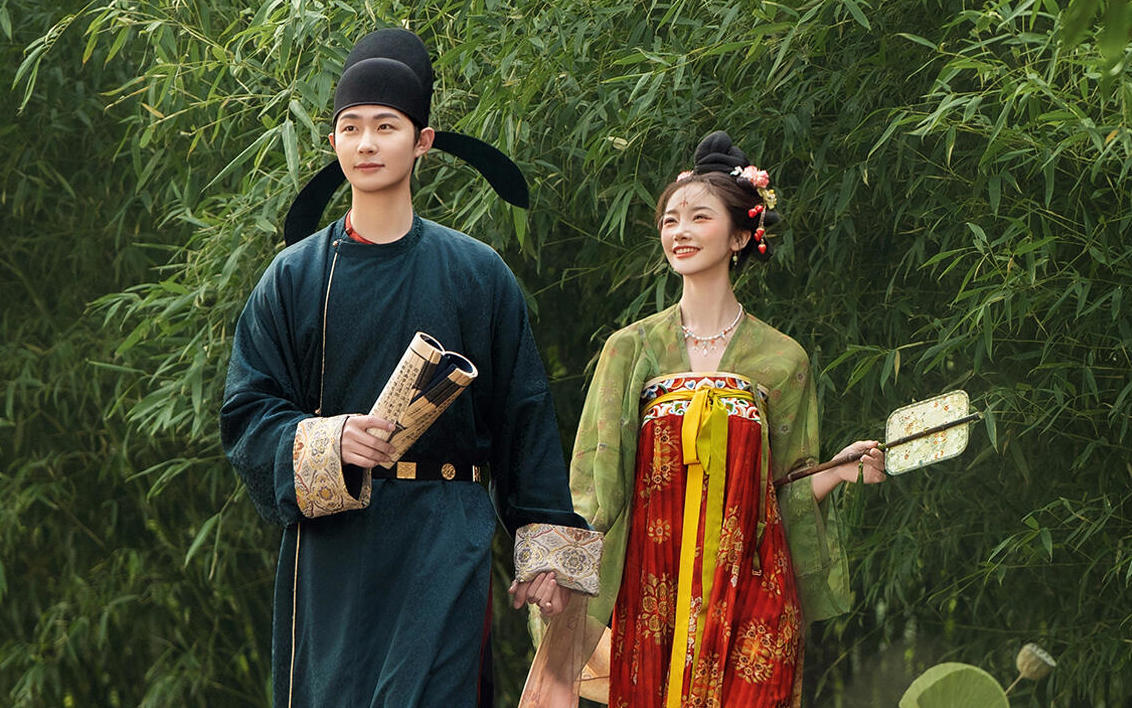 甜妹专属汉服婚纱照！小唐风太乖太上头了