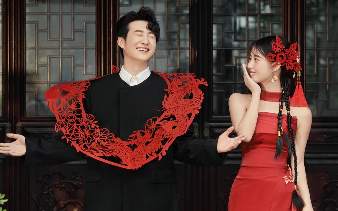 审美觉醒❤️新中式园林婚纱照美出新高度