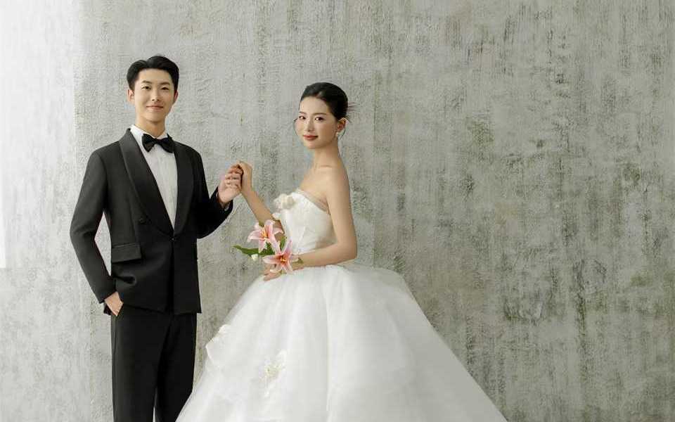 纽约婚纱&简约婚纱照