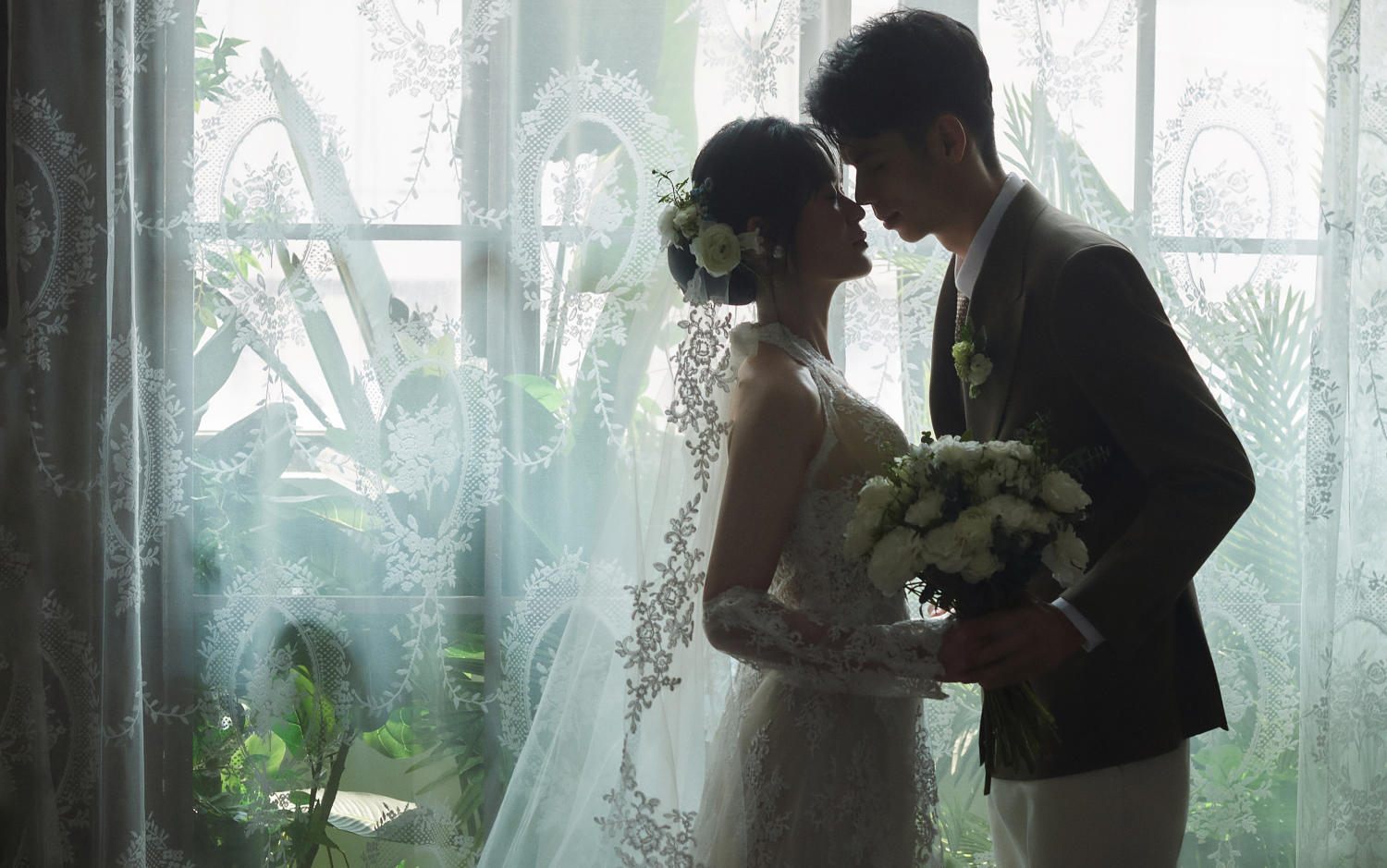 一眼沦陷的法式复古婚纱照