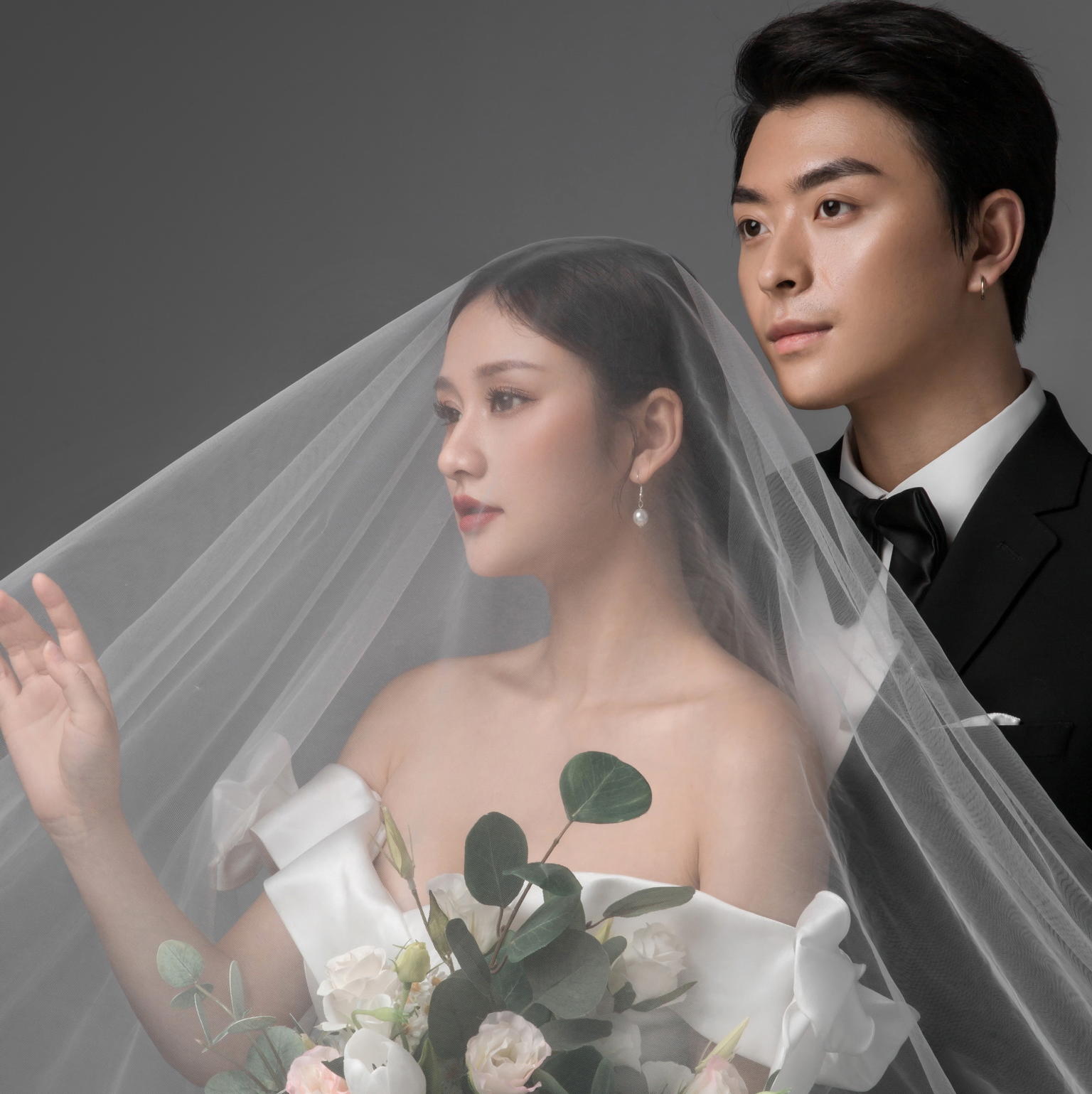 经典室内婚照