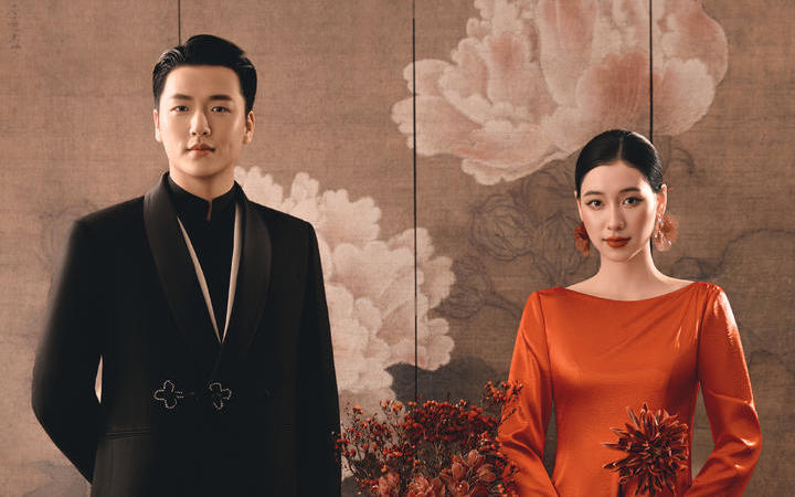 新中式復(fù)古婚紗照??高級感拉滿！