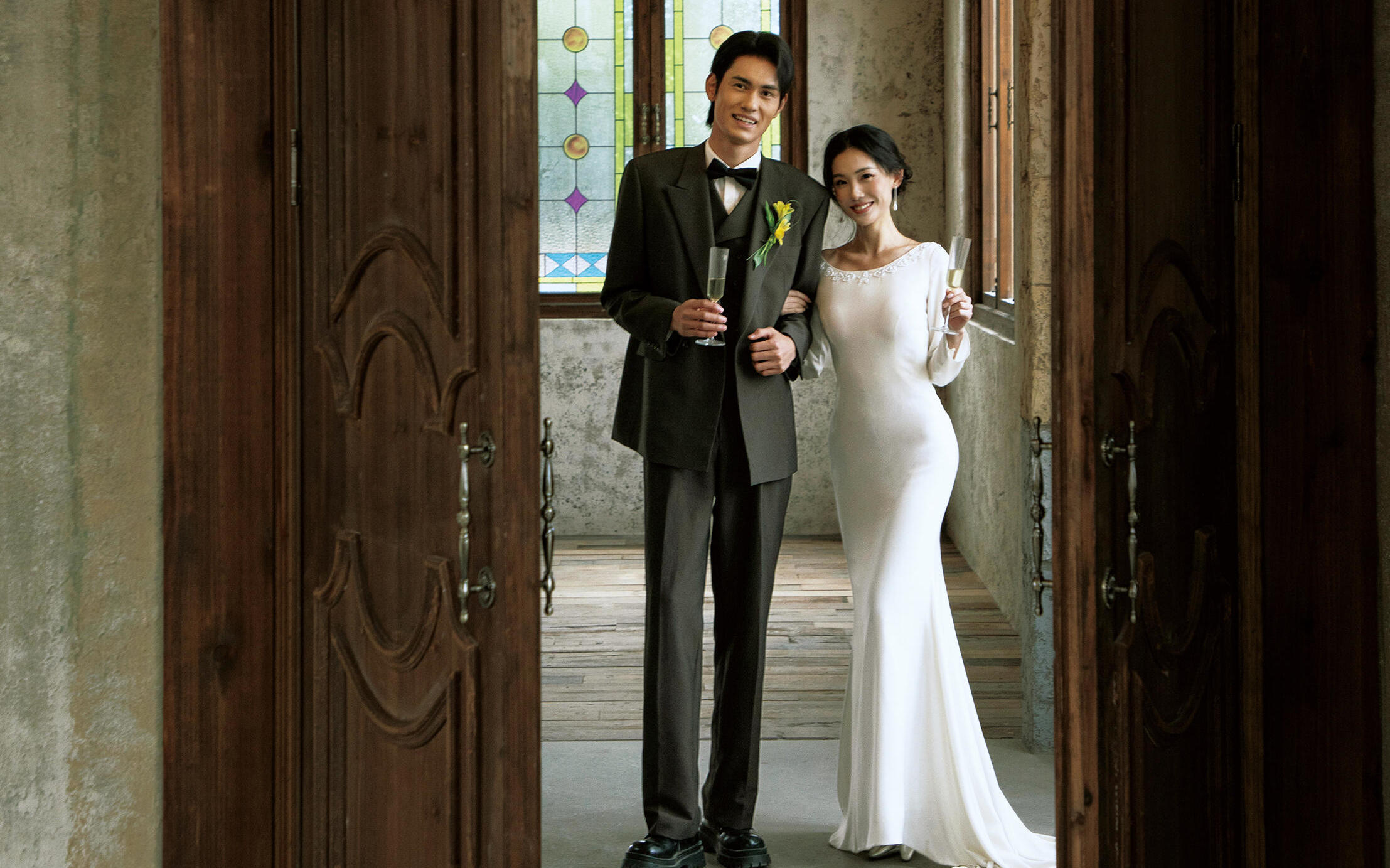 誰懂啊??復古古堡拍出來電影女主既視感 ??