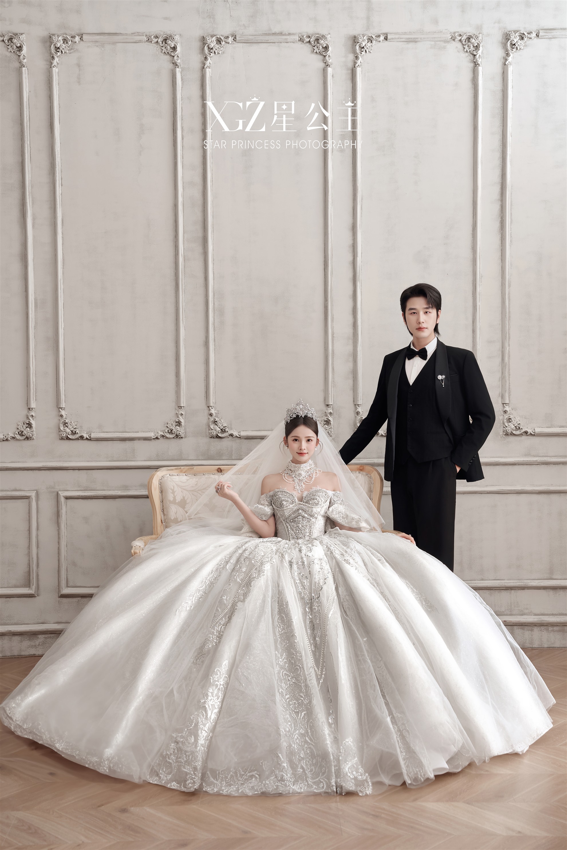 【速拍婚纱照】2服2造+底片全送+免费加急婚纱照