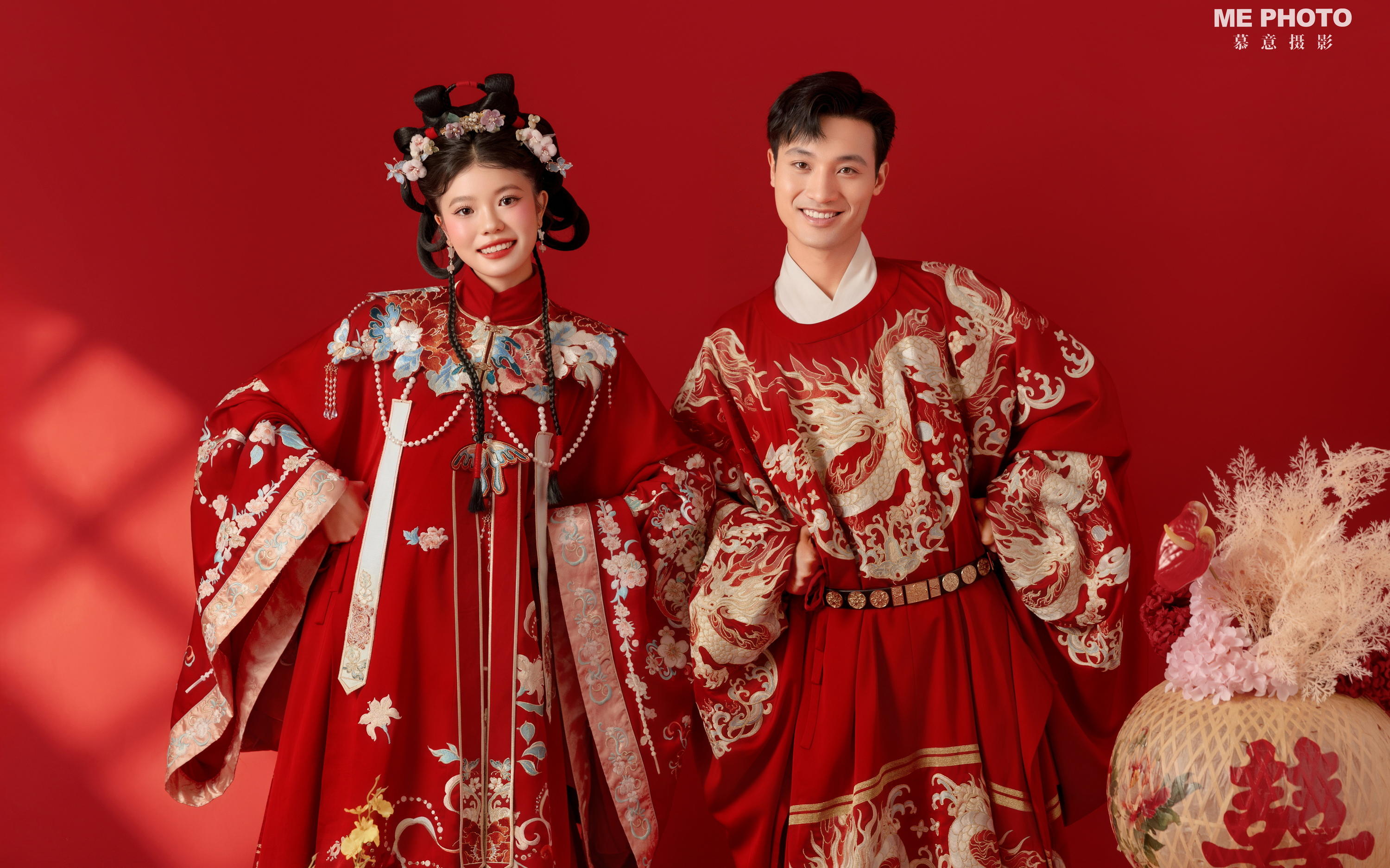 中式漢服婚紗照