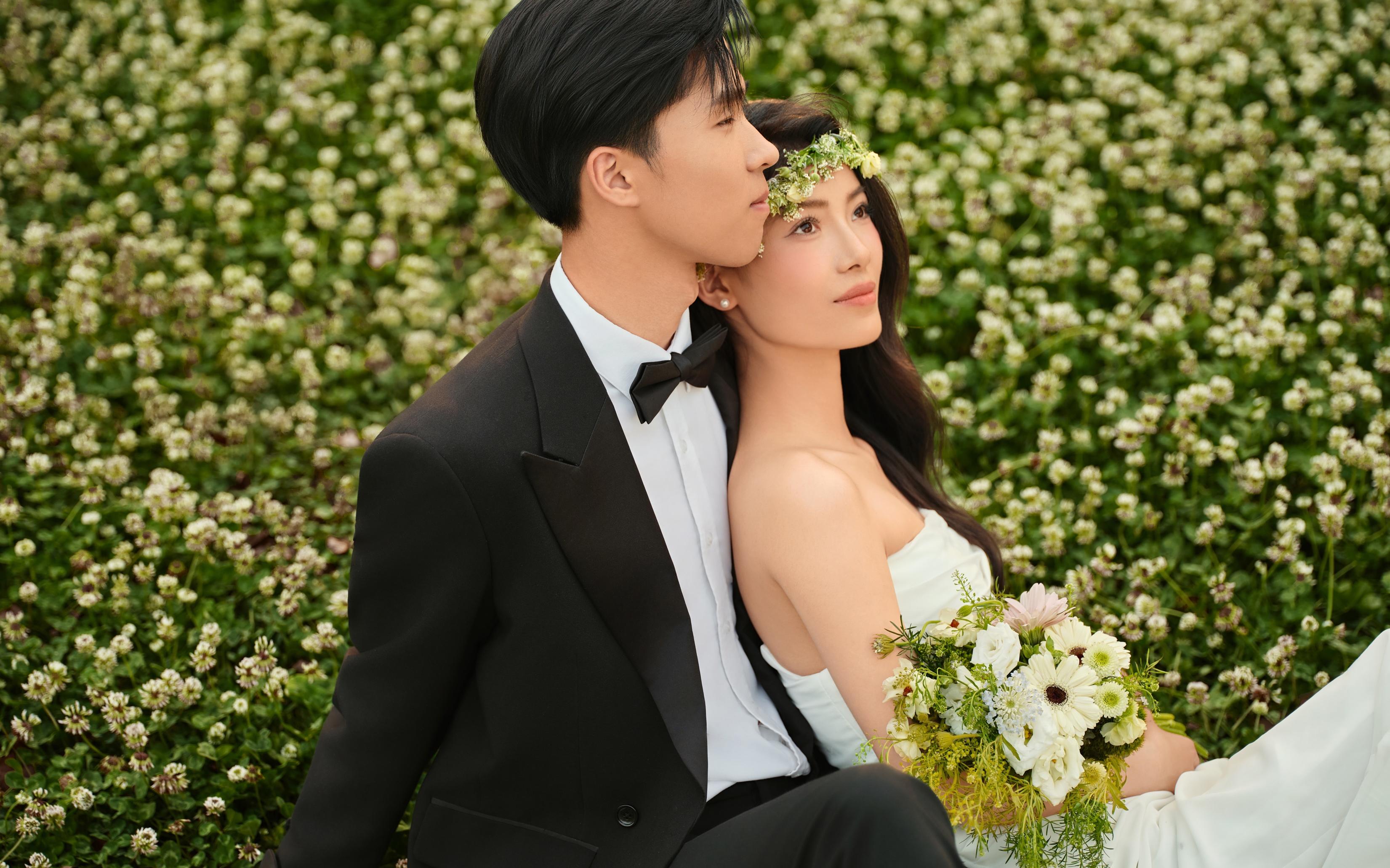 一眼去夏~高级森系婚纱照