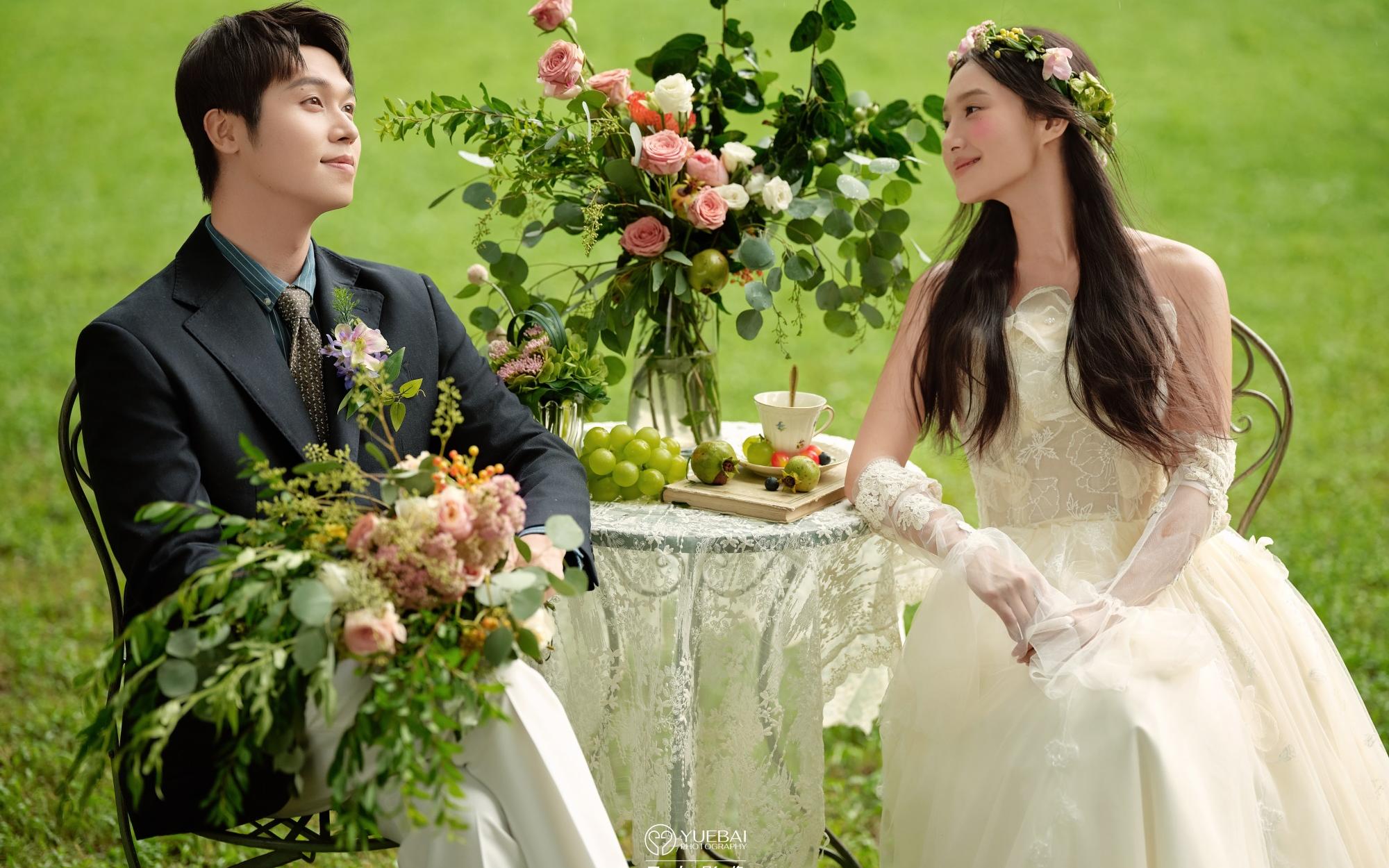 森系草坪婚纱照🍃与温柔撞个满怀