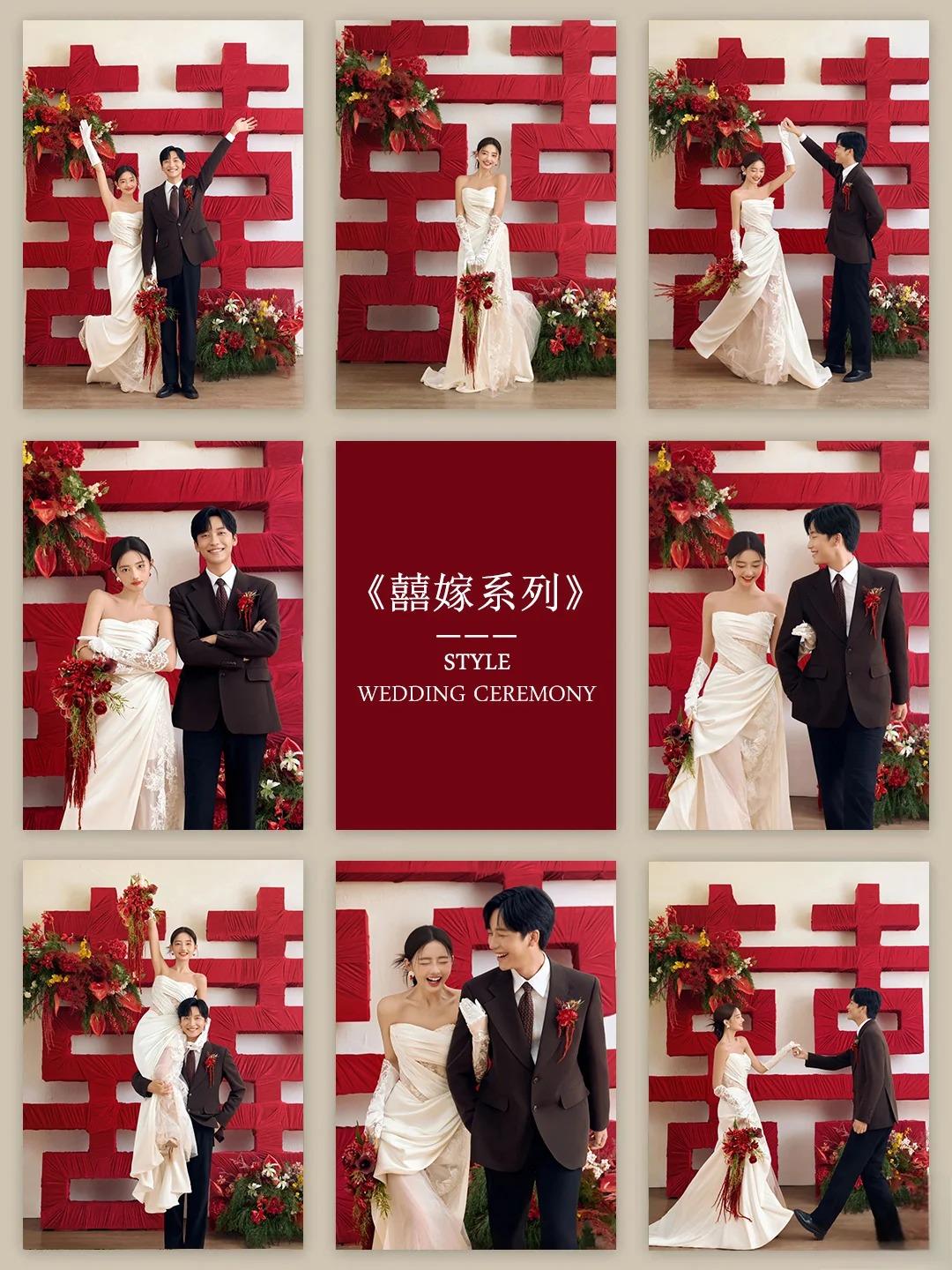 【当季热拍】超全风格主题+8服8造+底片全送