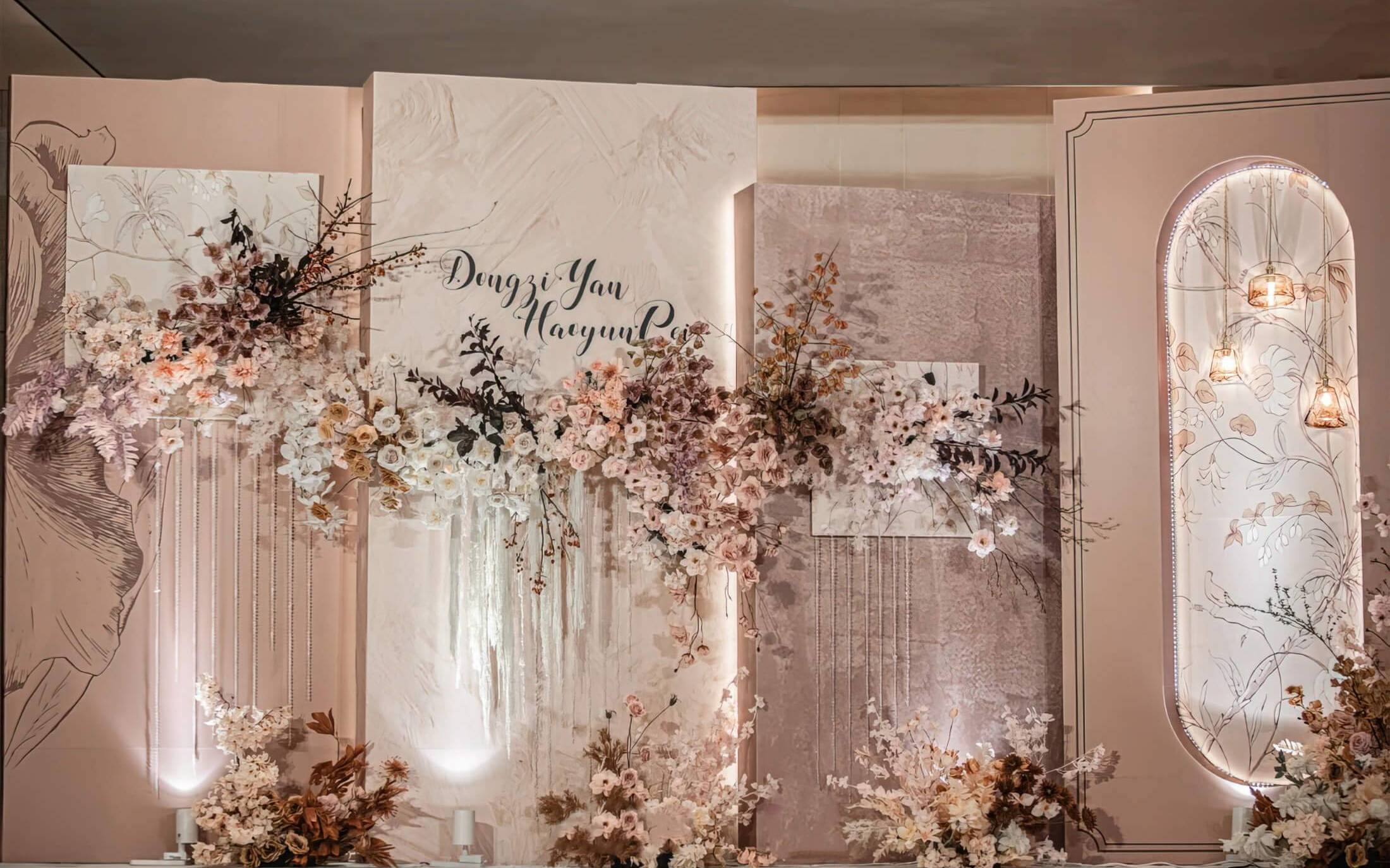 公主粉小香風(fēng)婚禮