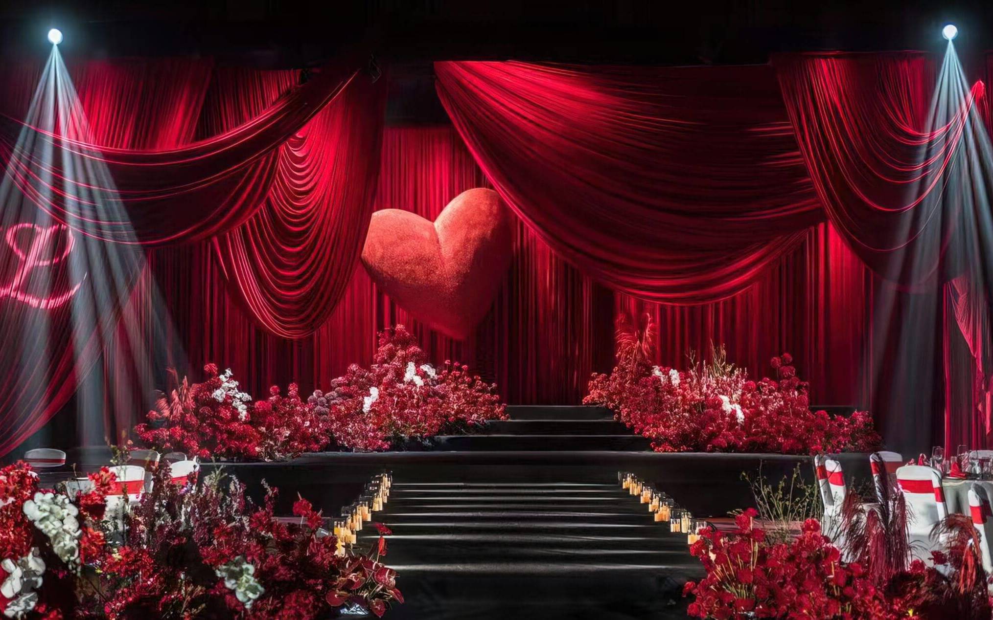 一眼淪陷的紅色婚禮｜復(fù)古氛圍感直接拉滿