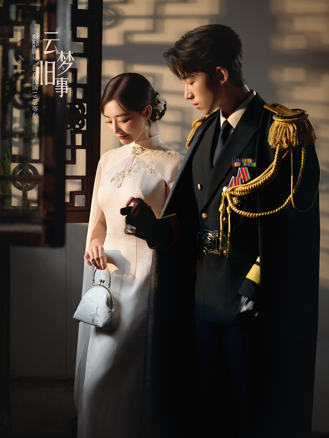 乱世情缘🏮 旗袍军阀照太有故事感了📖