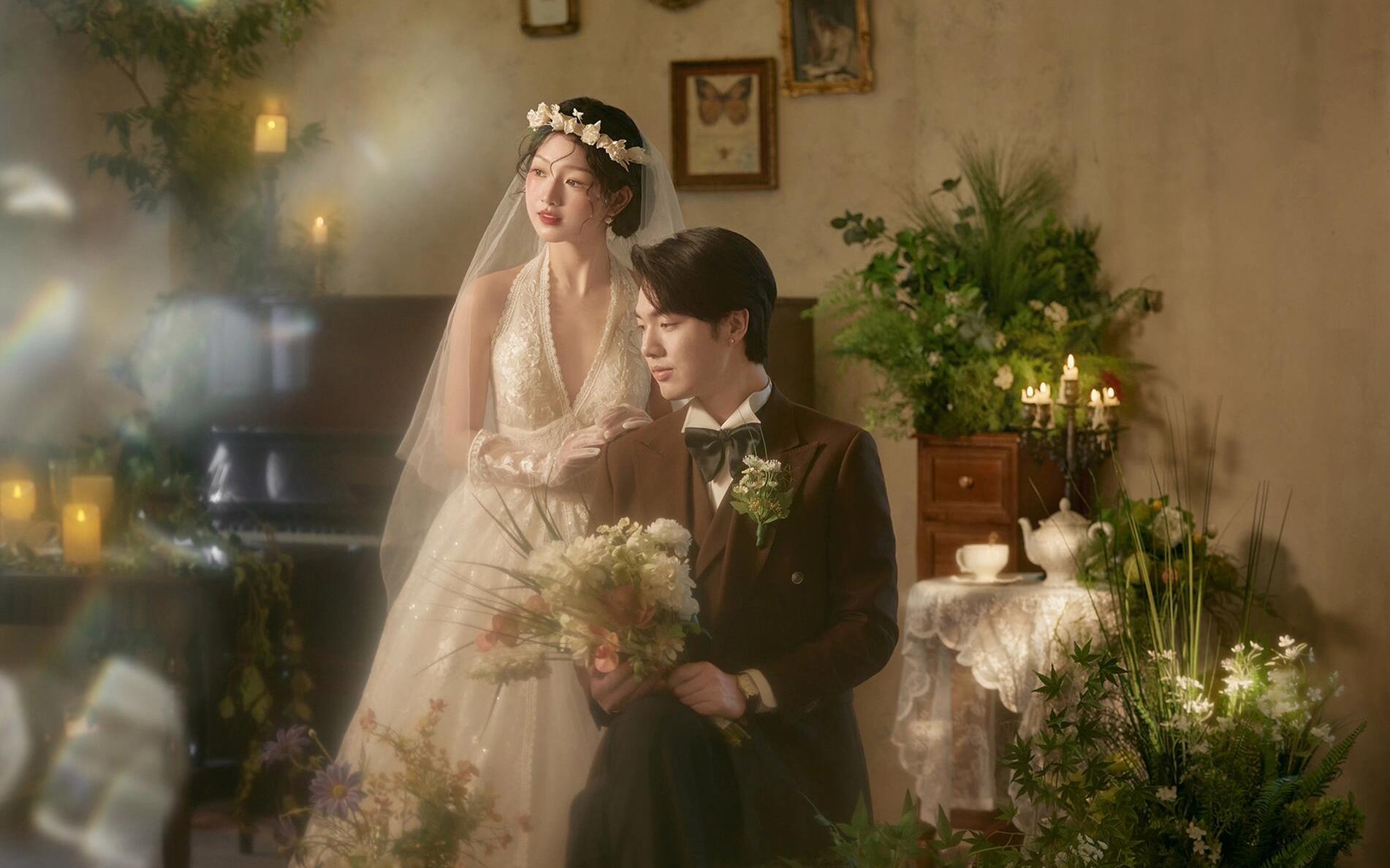 【小眾法式】法式復(fù)古婚紗照建議姐妹們放心沖