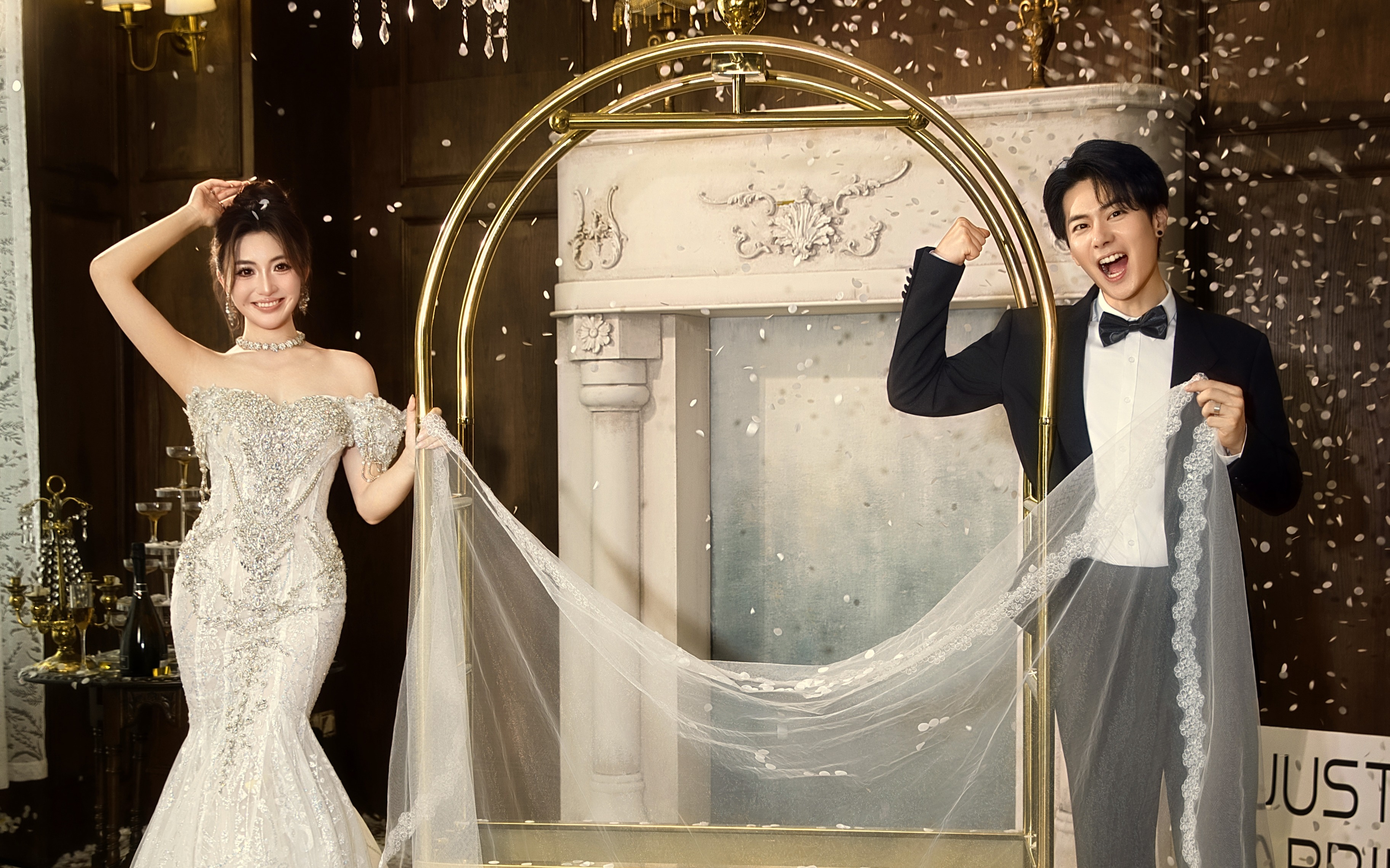 内景 l 拒绝千篇一律~get氛围感婚纱照