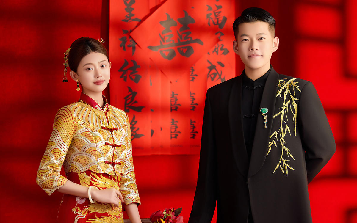 客片分享｜全家人都喜欢的新中式婚纱照