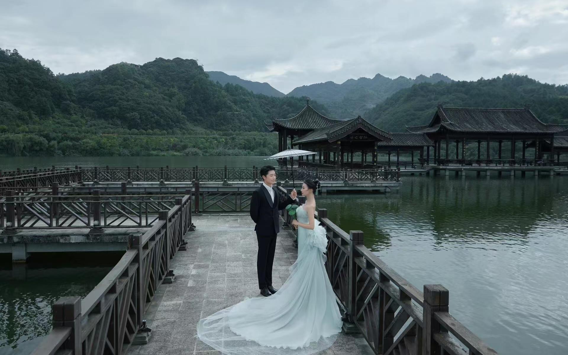 【畫境里的詩(shī)意婚紗照】