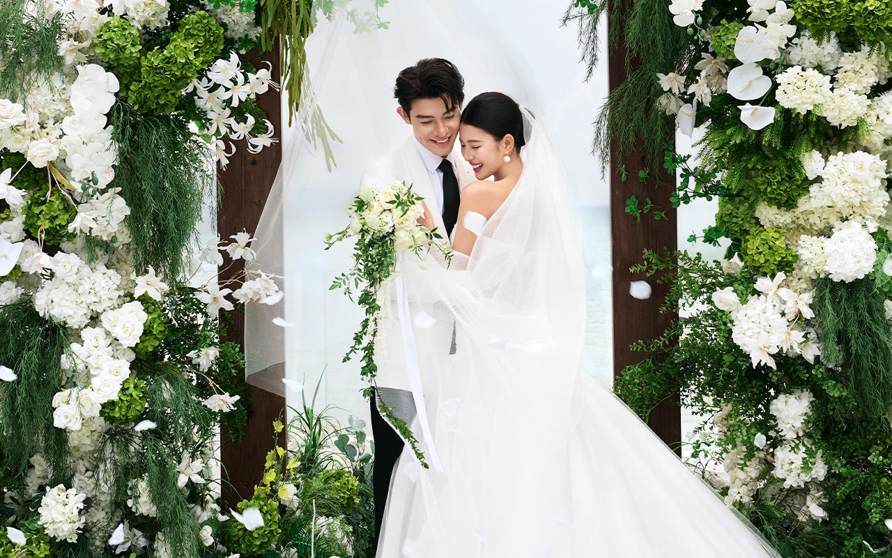 童话般的婚礼照进现实！台州婚纱照太美啦