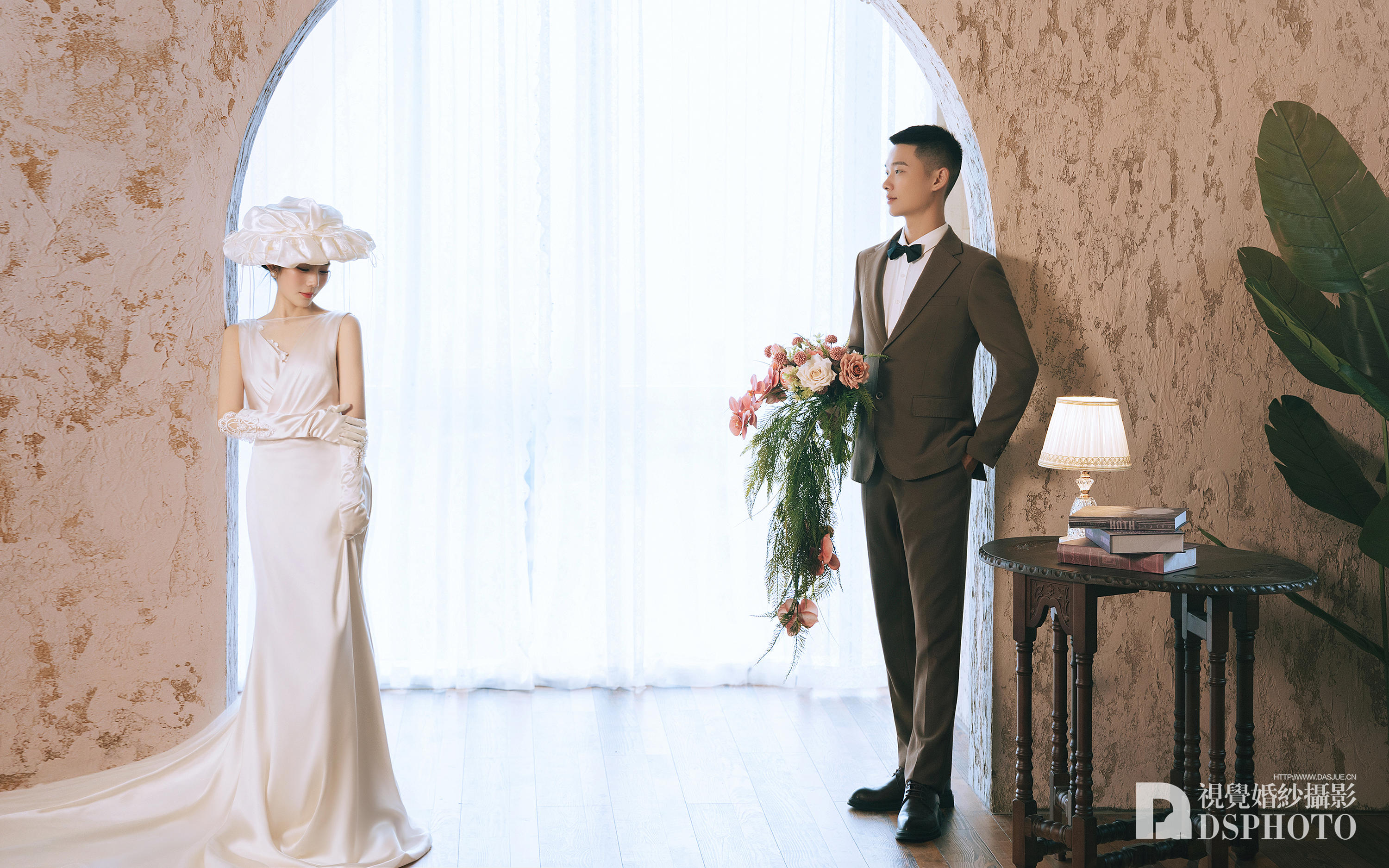 拍完只想说：法式婚纱照，不愧是你！✨太高级了！