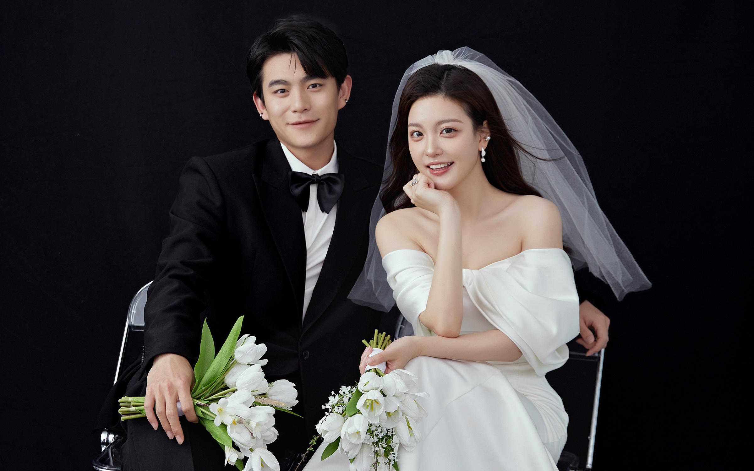 主紗婚照｜簡約大氣藏情深，定格干凈純粹的心動瞬間