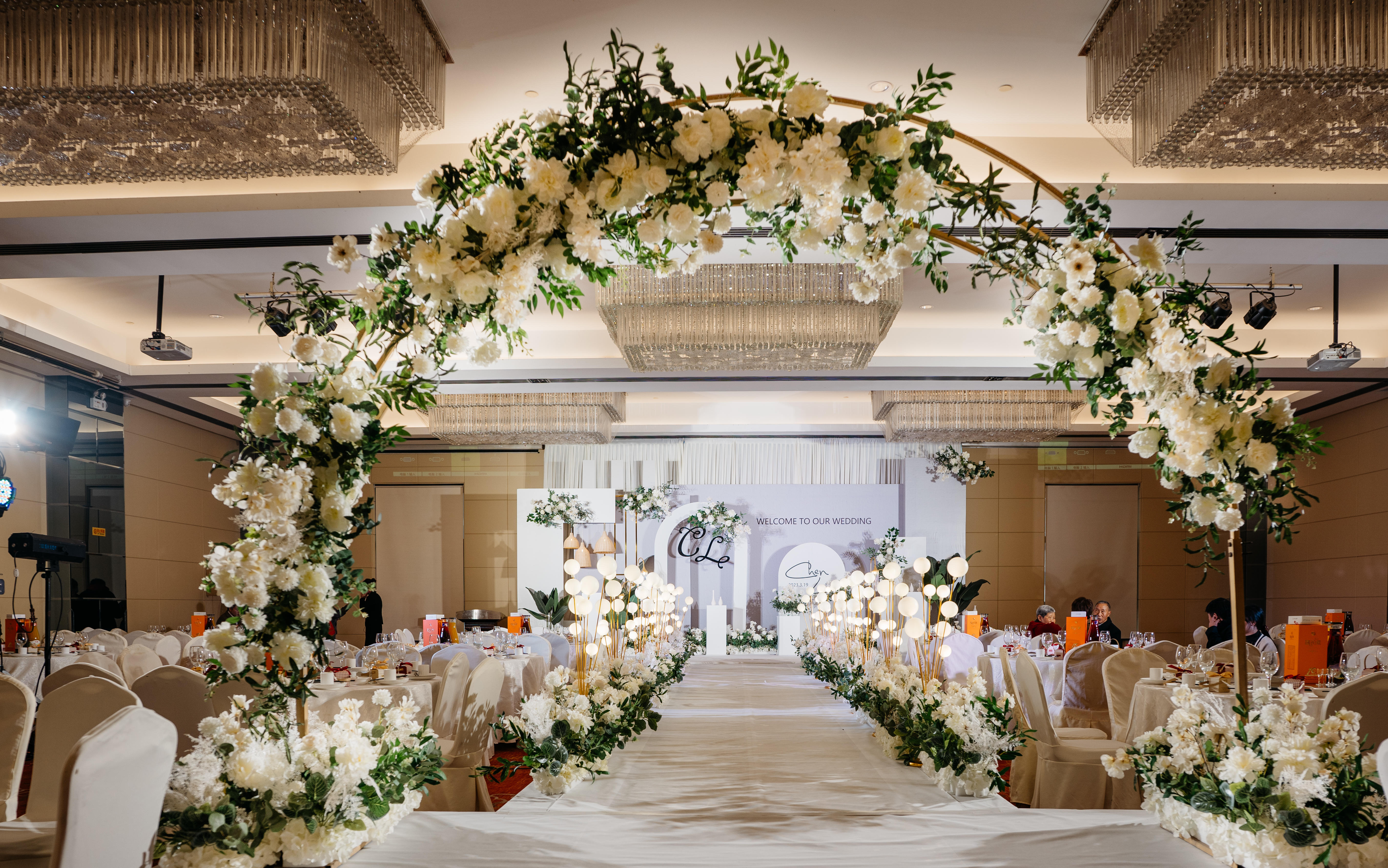 23.3.19玉祥门南方酒店白绿韩式真实案例