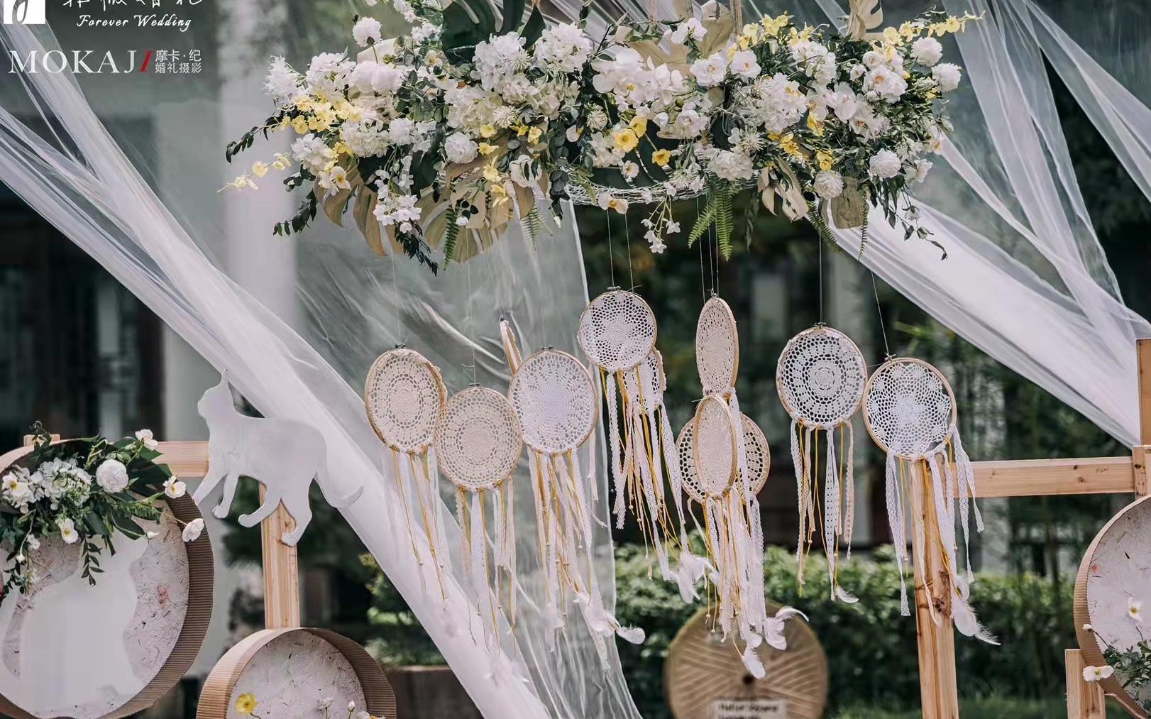 低预算小清新户外婚礼，喵星人驾到