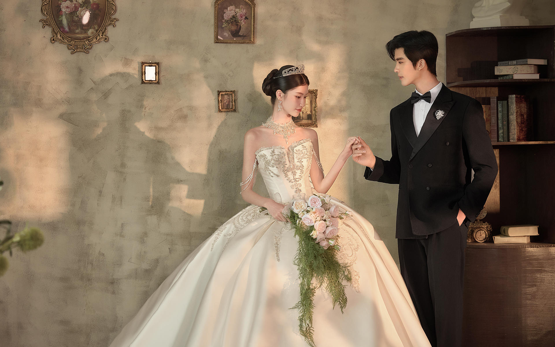 輕復古儀式感主紗婚紗照