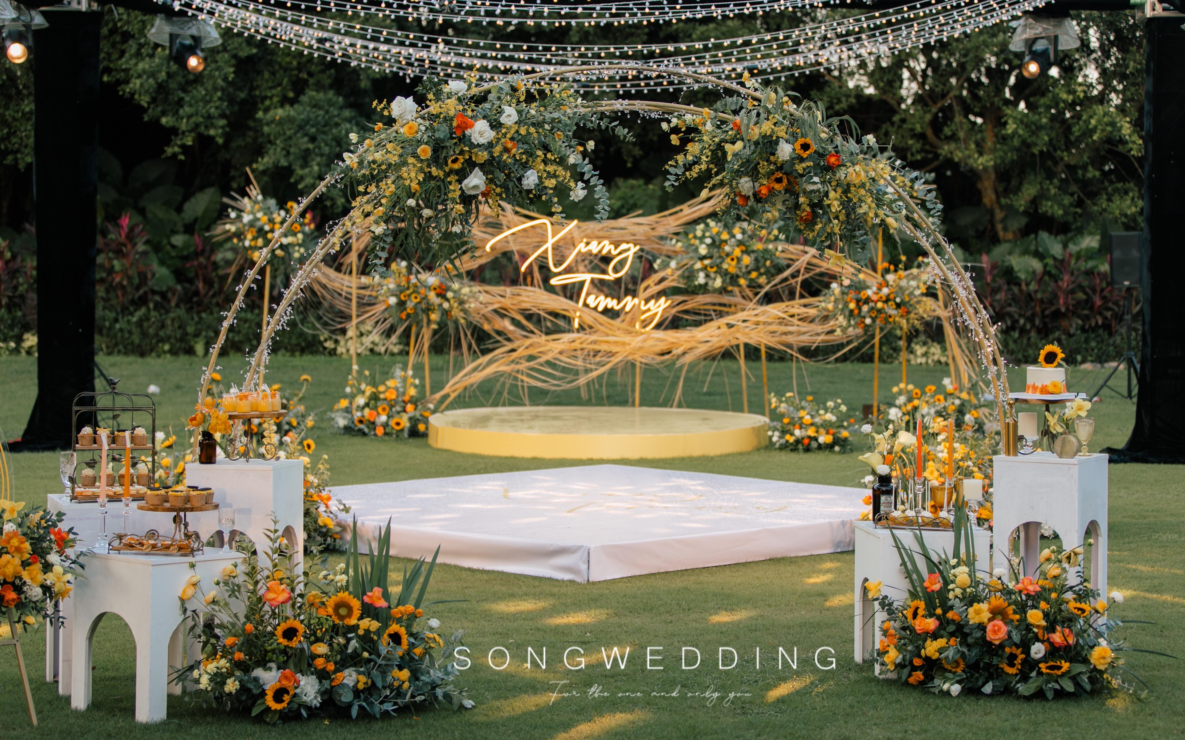 SongWedding | 精致草坪婚礼