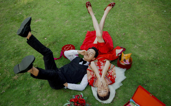 超出片丨长辈超爱的新中式秀禾婚纱照