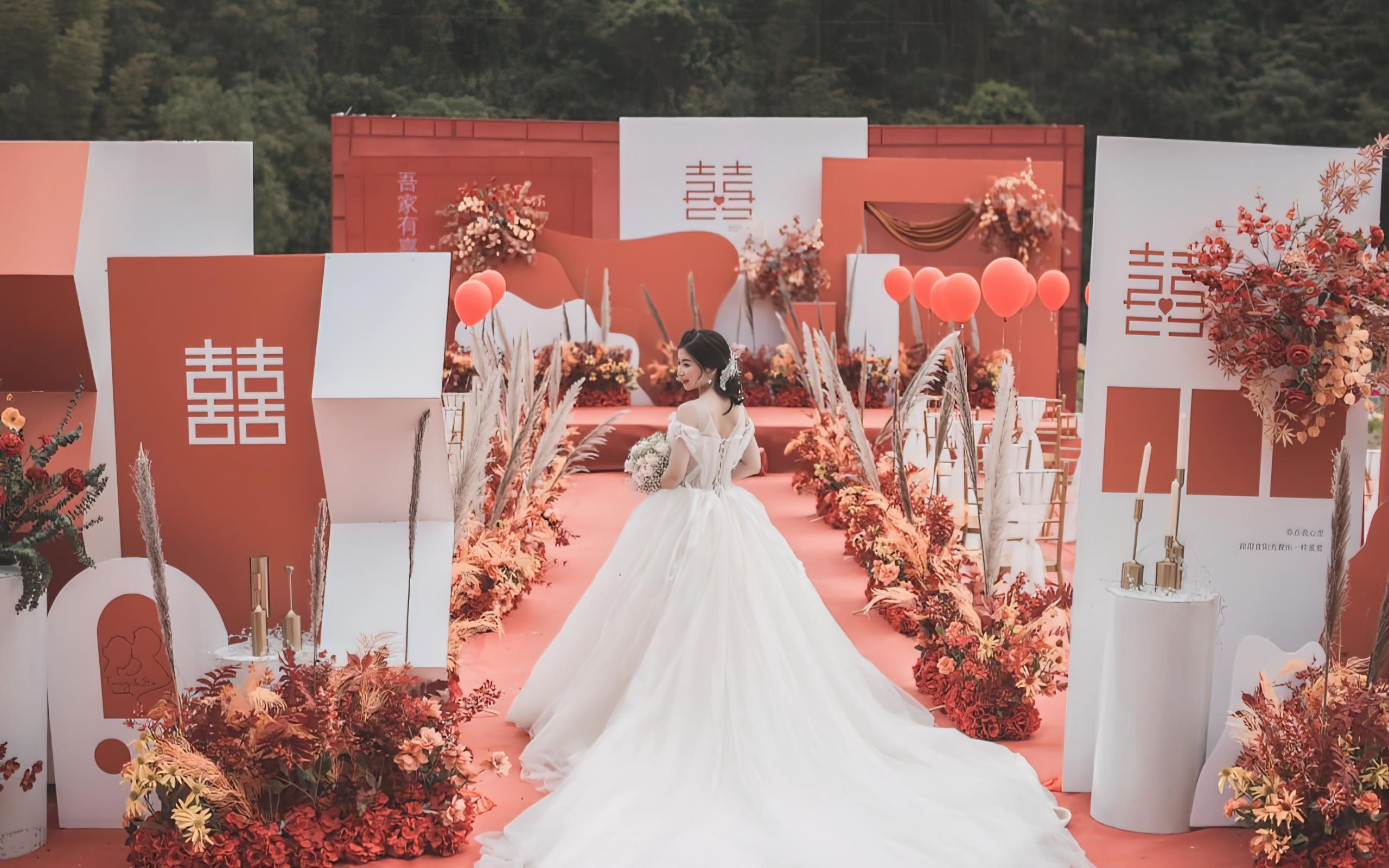 鄉(xiāng)野之間，中式婚禮悠然呈現(xiàn)