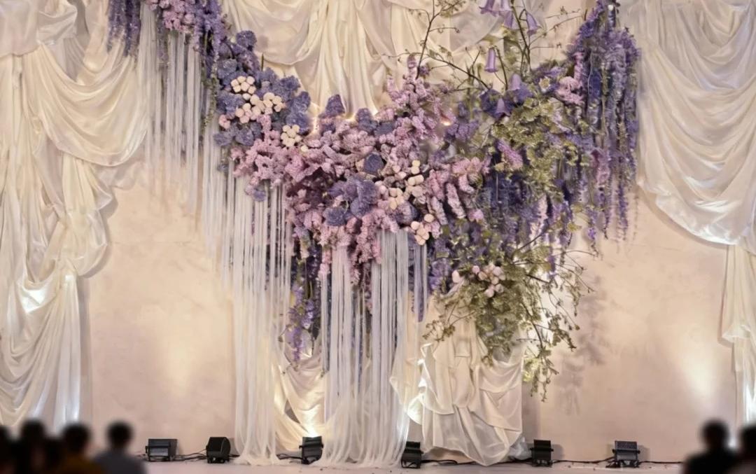 喜橙婚禮|夢(mèng)幻紫色系婚禮