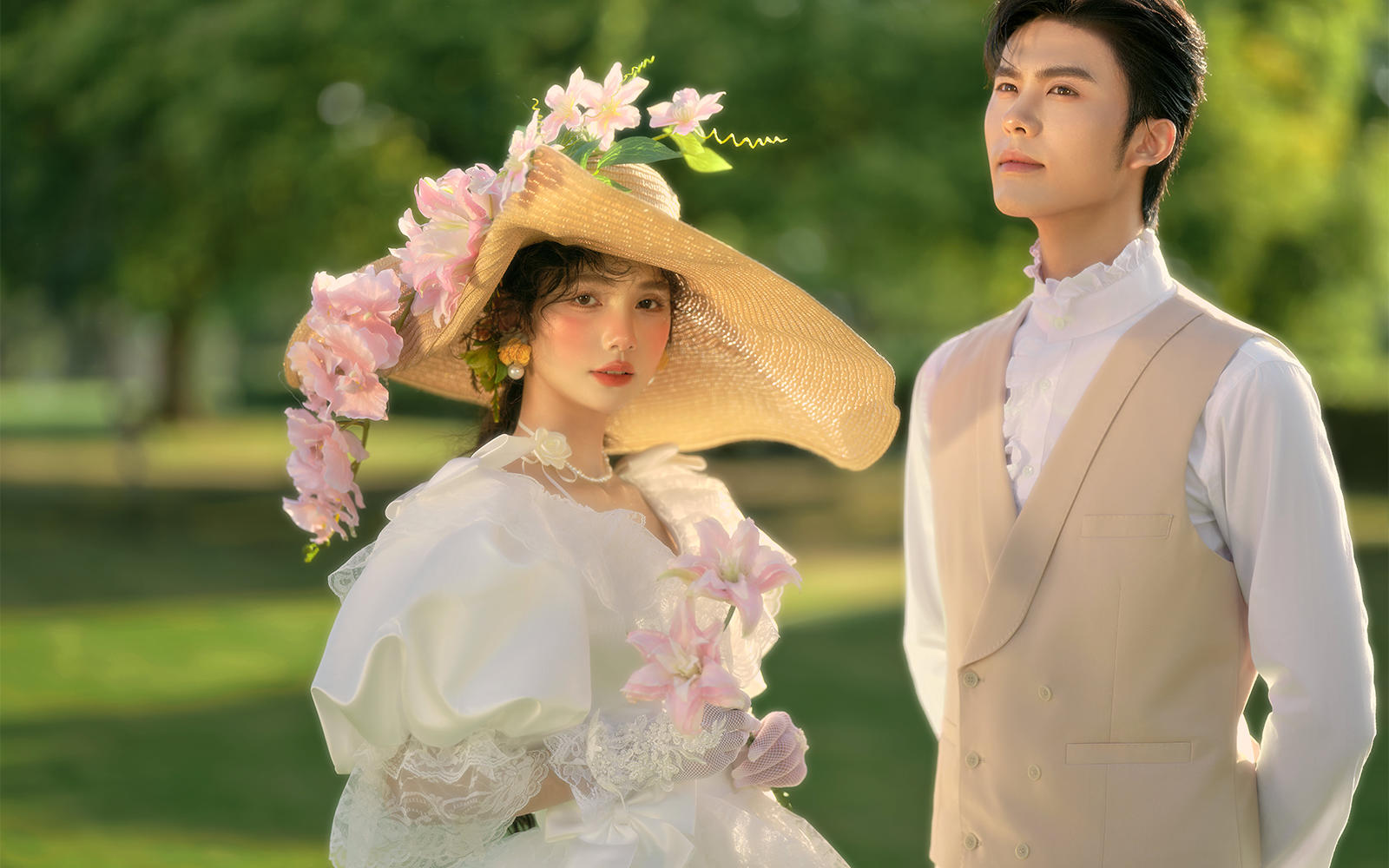 【米蘭稀區(qū)影像】法式森系婚紗照丨童話般的浪漫