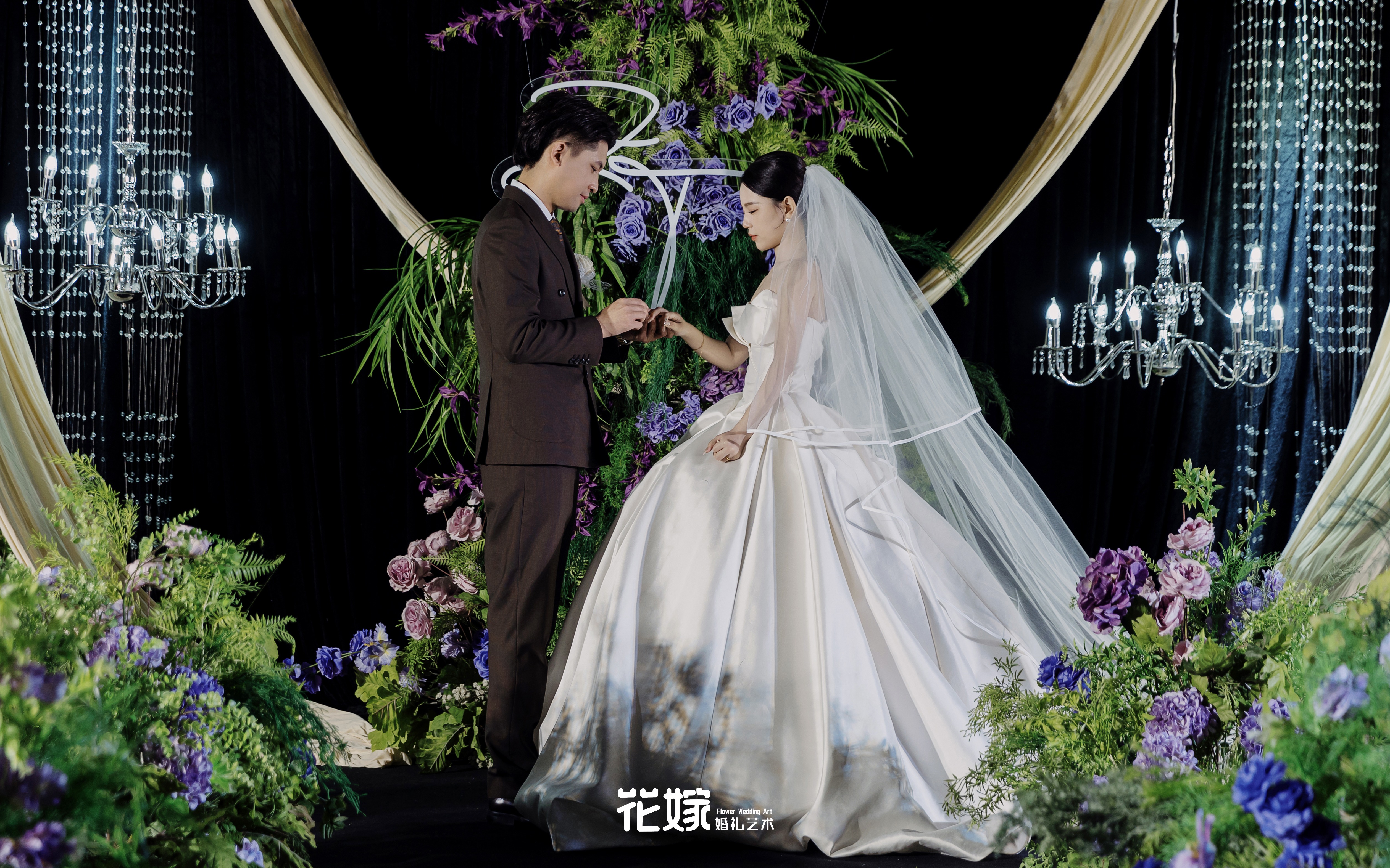 【花嫁婚礼】 自然风婚礼真的好爱🌿 实拍野生系