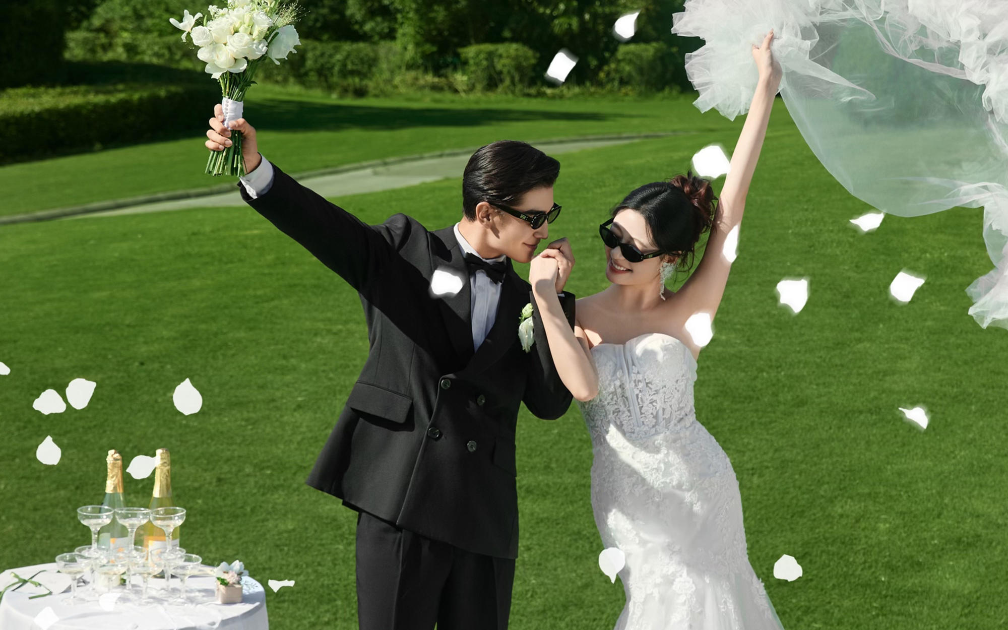 「客片鉴赏」满屏绿意｜拍到了爱情最鲜活的模样💚