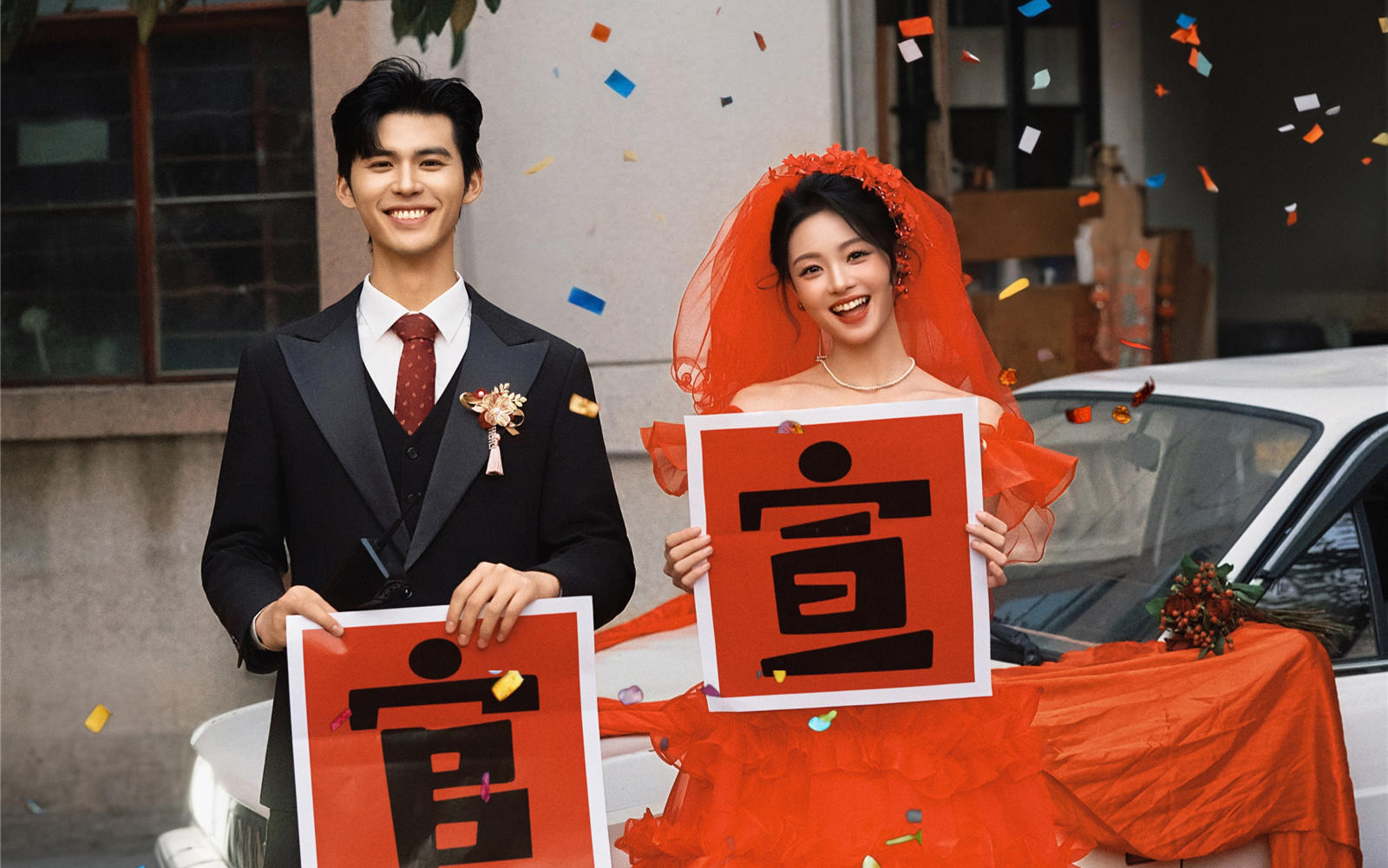 ??復古婚紗照直送80年代！ 拍完爸媽瘋狂夸～